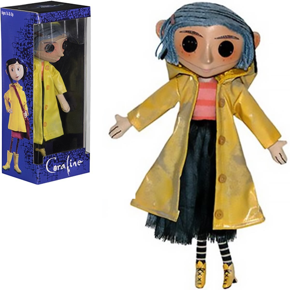 NECA コララインとボタンの魔女 ドール レプリカ 再販 新パッケージ 未開封