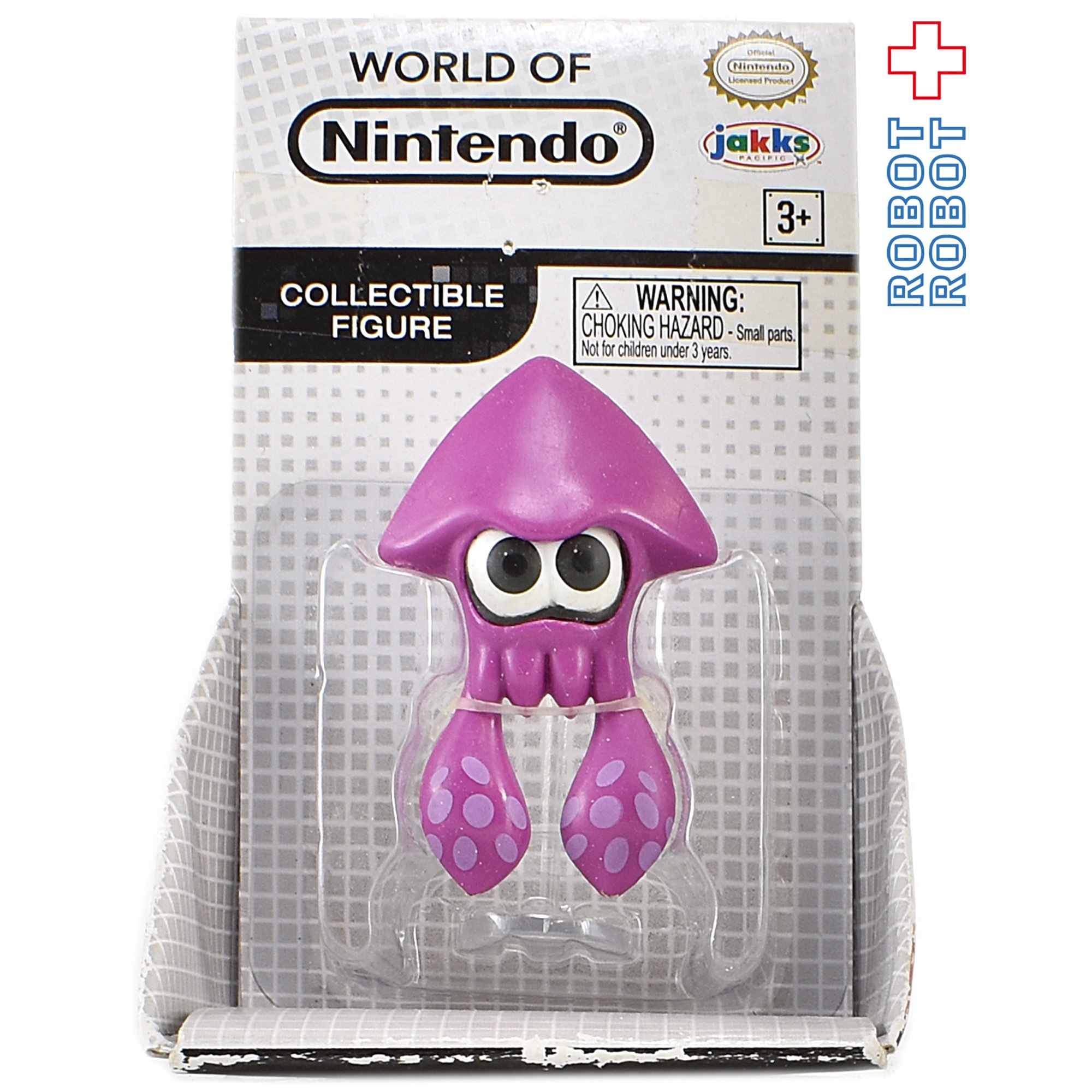 ワールドオブニンテンドー スプラトゥーン / イカ (パープル) 2.5インチコレクティブルフィギュア 入荷写真
