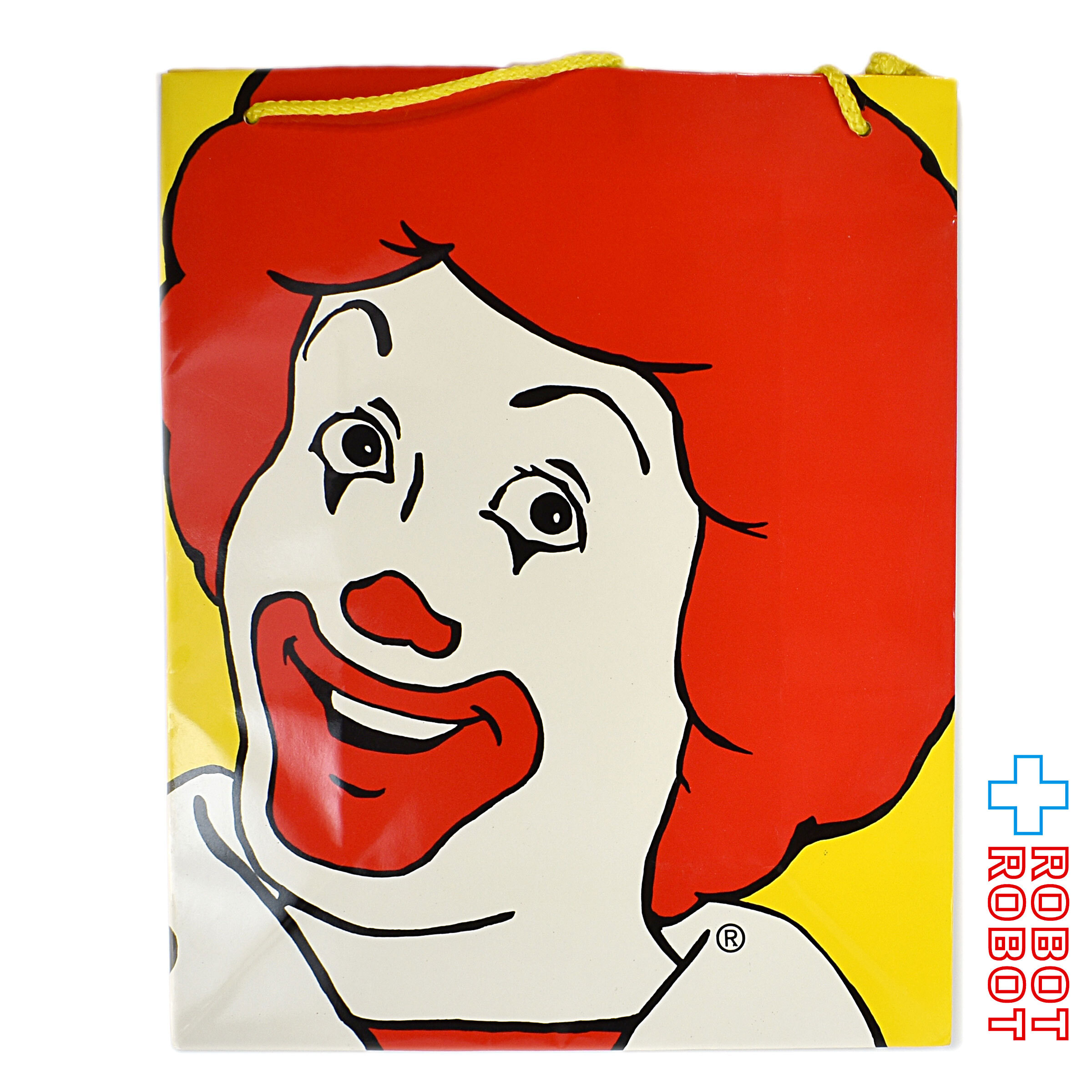 マクドナルド ロナルドの顔 紙袋 企業物 入荷写真