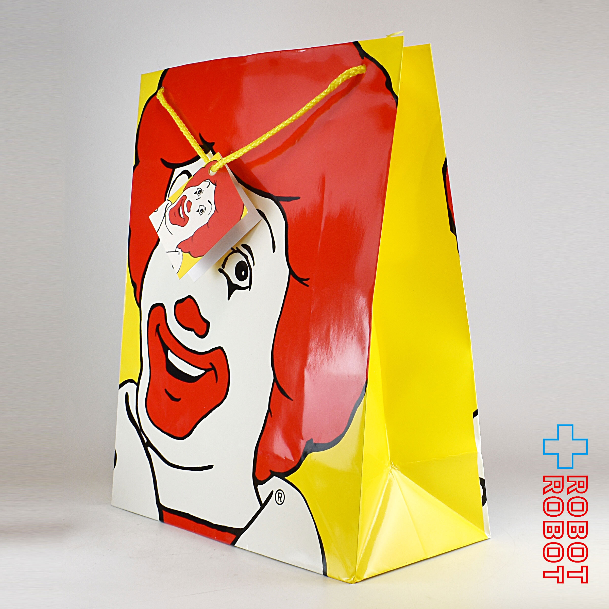 マクドナルド ロナルドの顔 紙袋 企業物 入荷写真