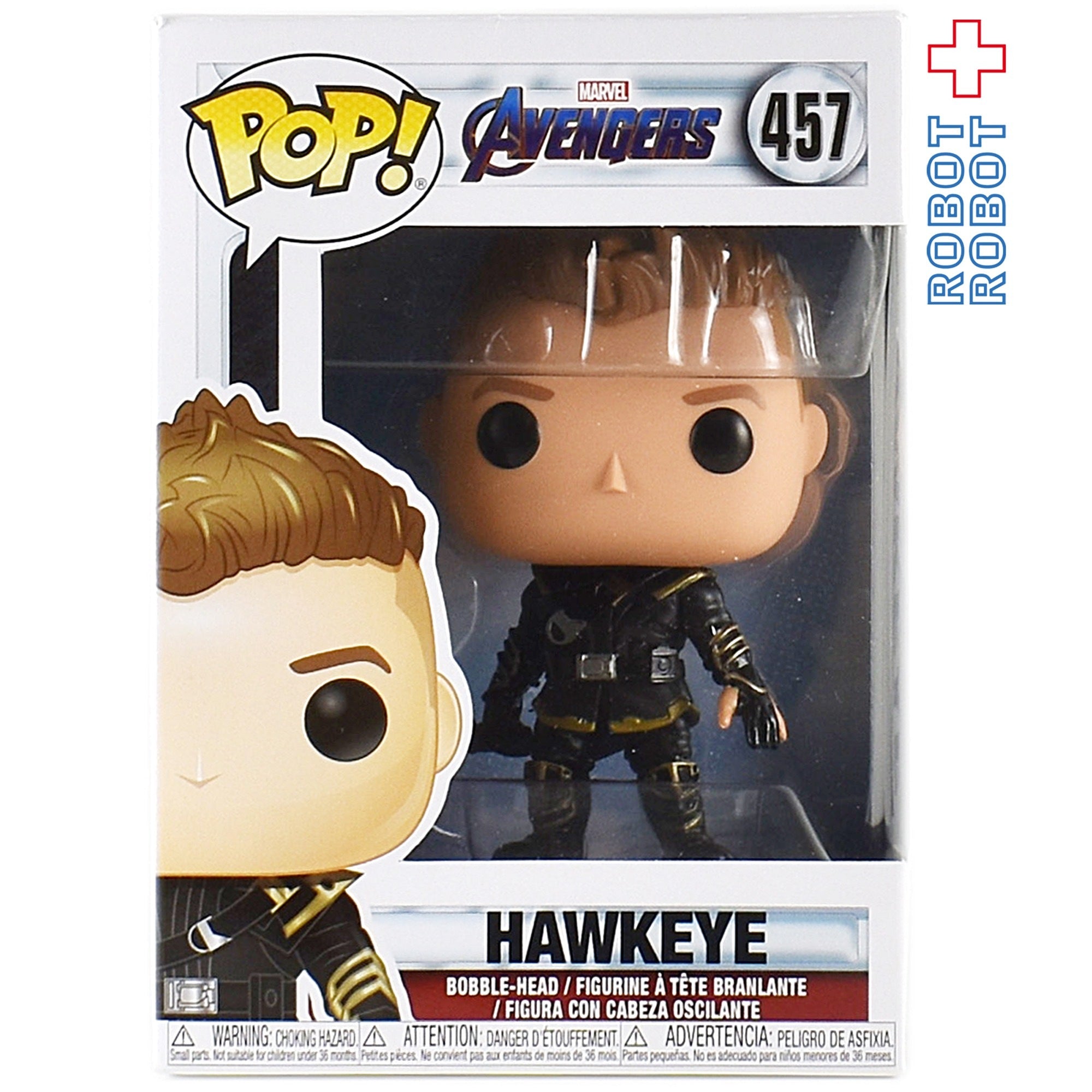 ファンコ POP 457 マーベル アベンジャーズ / エンド・ゲーム ホークアイ ビニールフィギュア 箱入 入荷写真