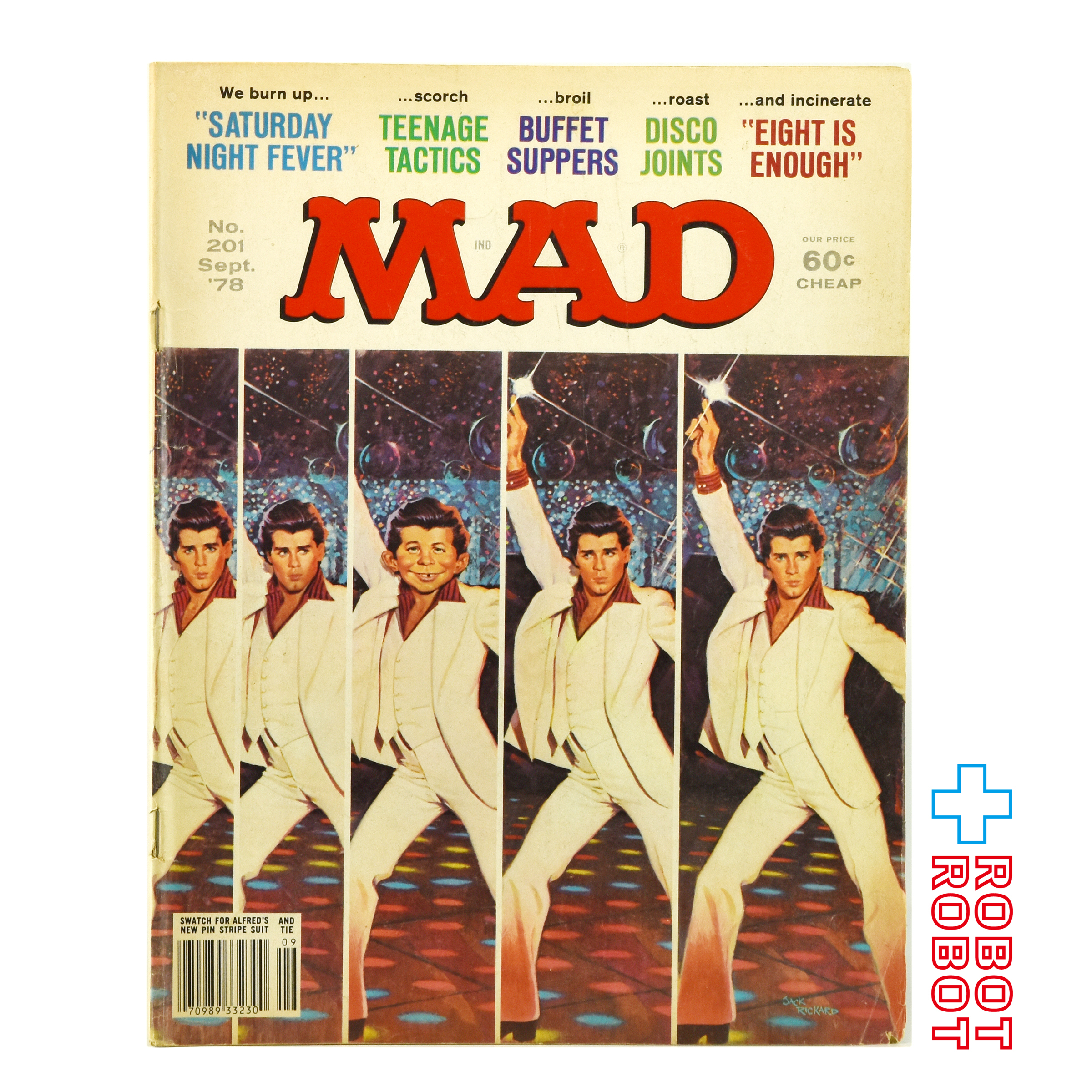 MAD MAGAZINE マッドマガジン no.201 サタデー・ナイト・フィーバー September 1978 入荷写真