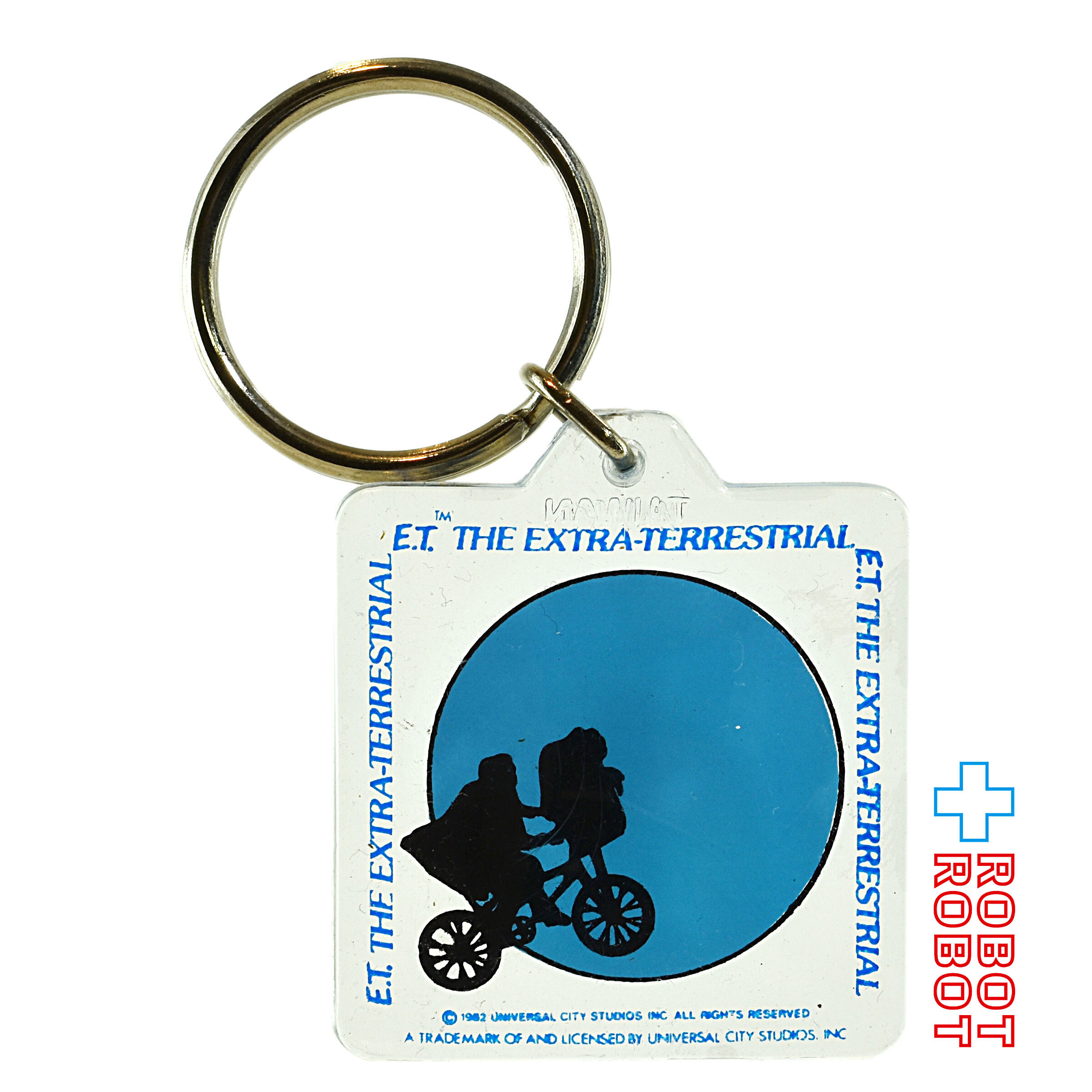 E.T. アクリル キーホルダー 月と自転車 クリア 入荷写真