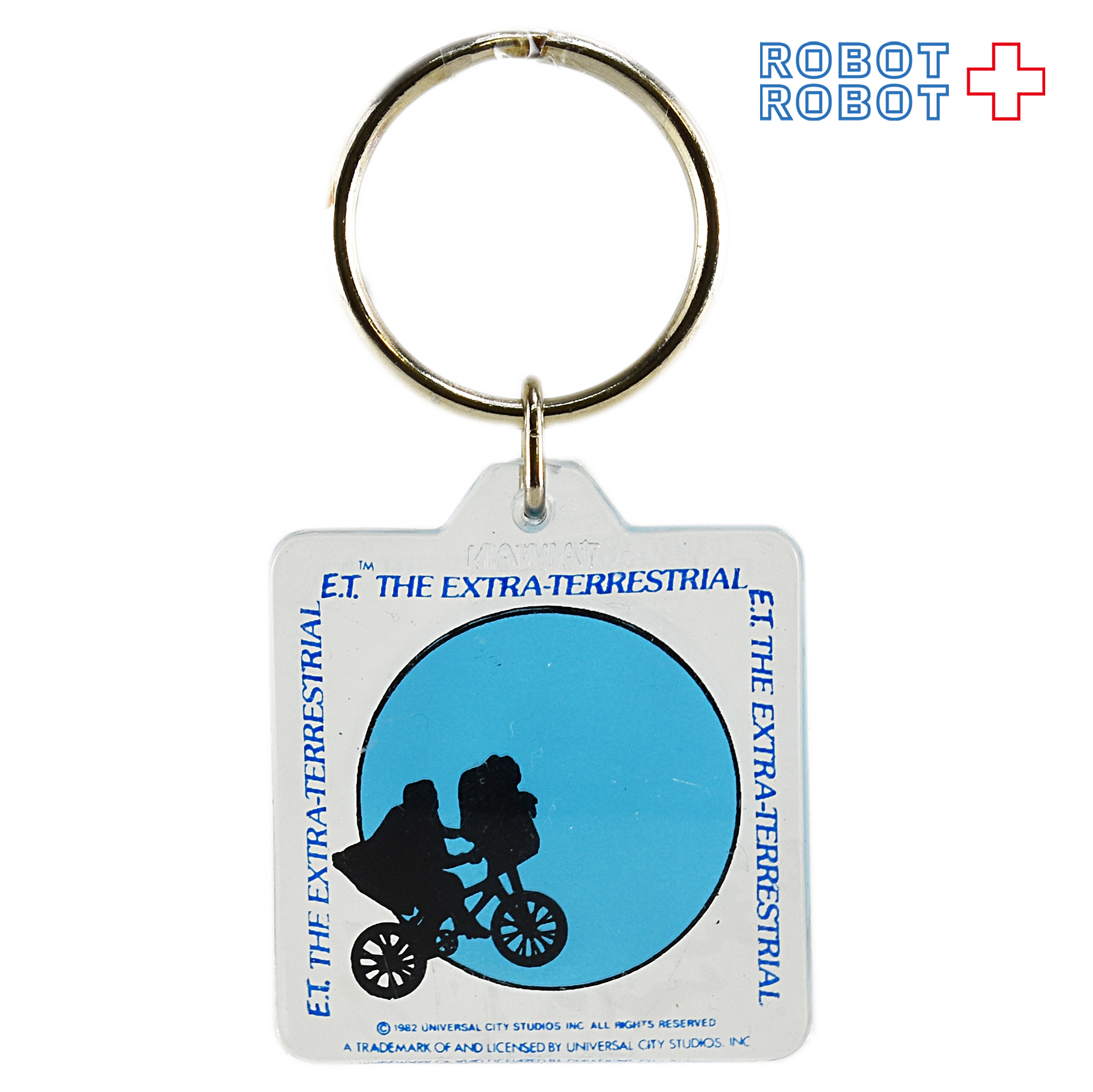 E.T. アクリル キーホルダー 月と自転車 クリア 入荷写真