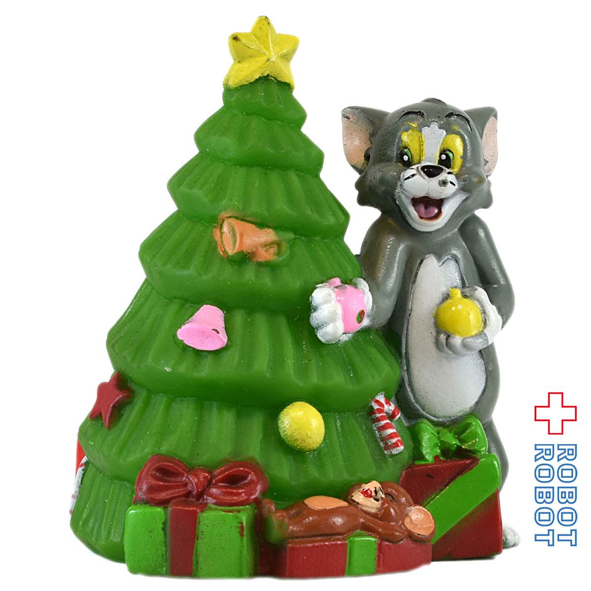 トムとジェリー クリスマスツリー ソフビフィギュア 入荷写真