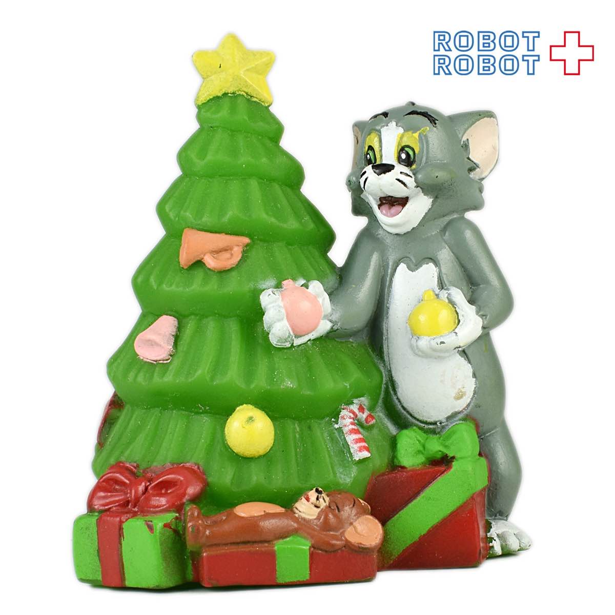 トムとジェリー クリスマスツリー ソフビフィギュア 入荷写真