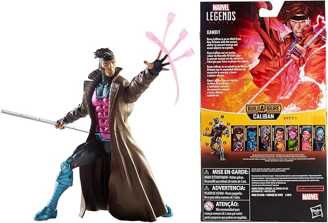 マーベルレジェンド X-MEN シリーズ ビルド カリバン ガンビット 6インチ アクションフィギュア 未開封 入荷写真