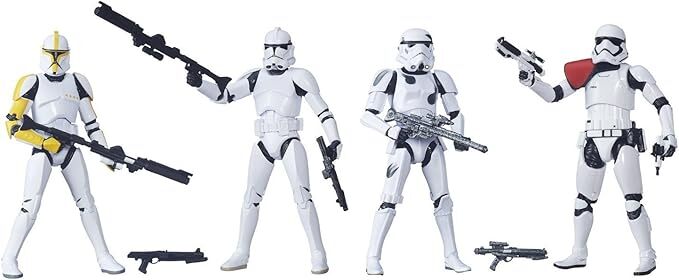 スター・ウォーズ ブラックシリーズ  アマゾン ストームトルーパー 4パック 6インチ アクションフィギュア 入荷写真