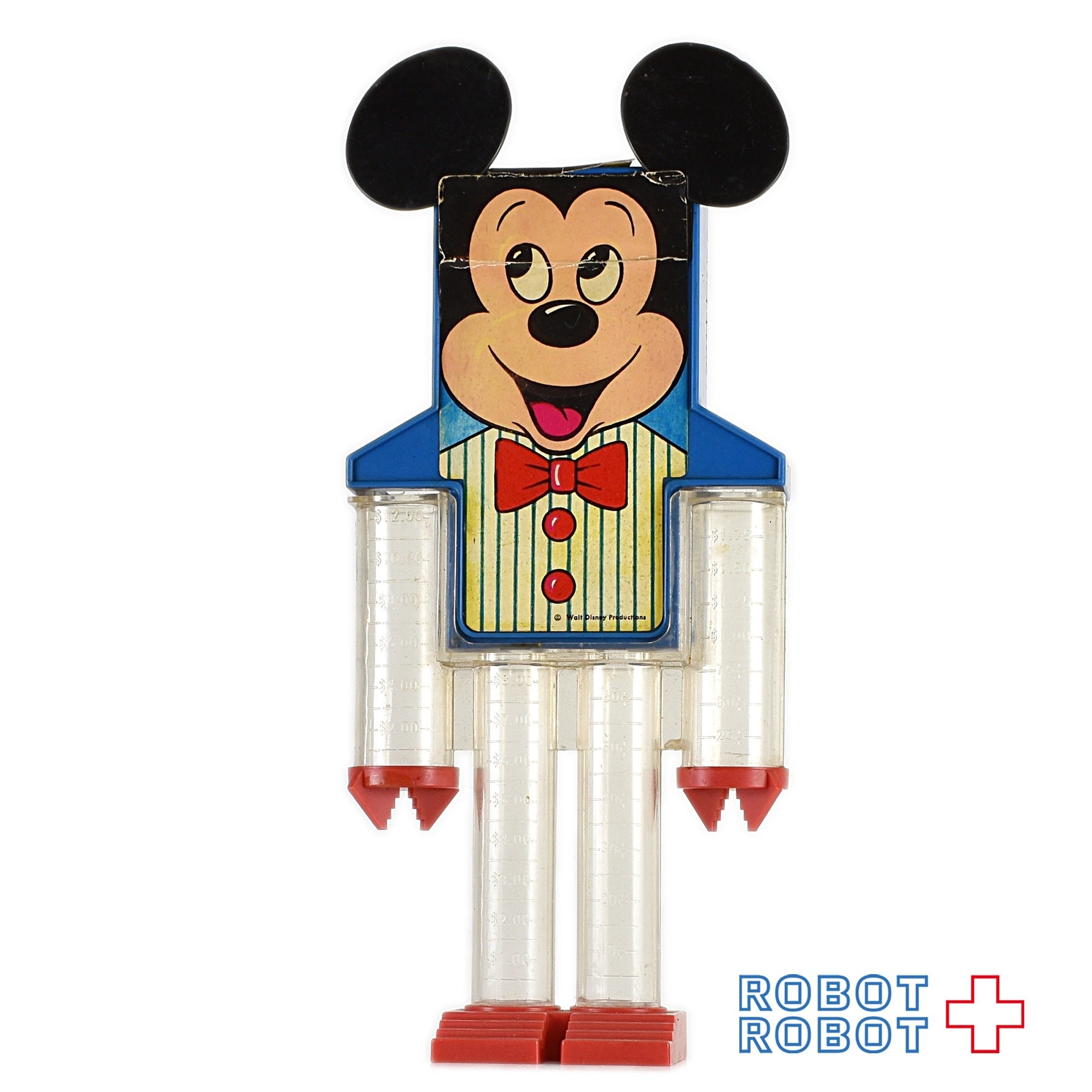 ディズニー ミッキーマウス コインカウンター プラスチック貯金箱 ウルヴァリン社 メイドインUSA 入荷写真