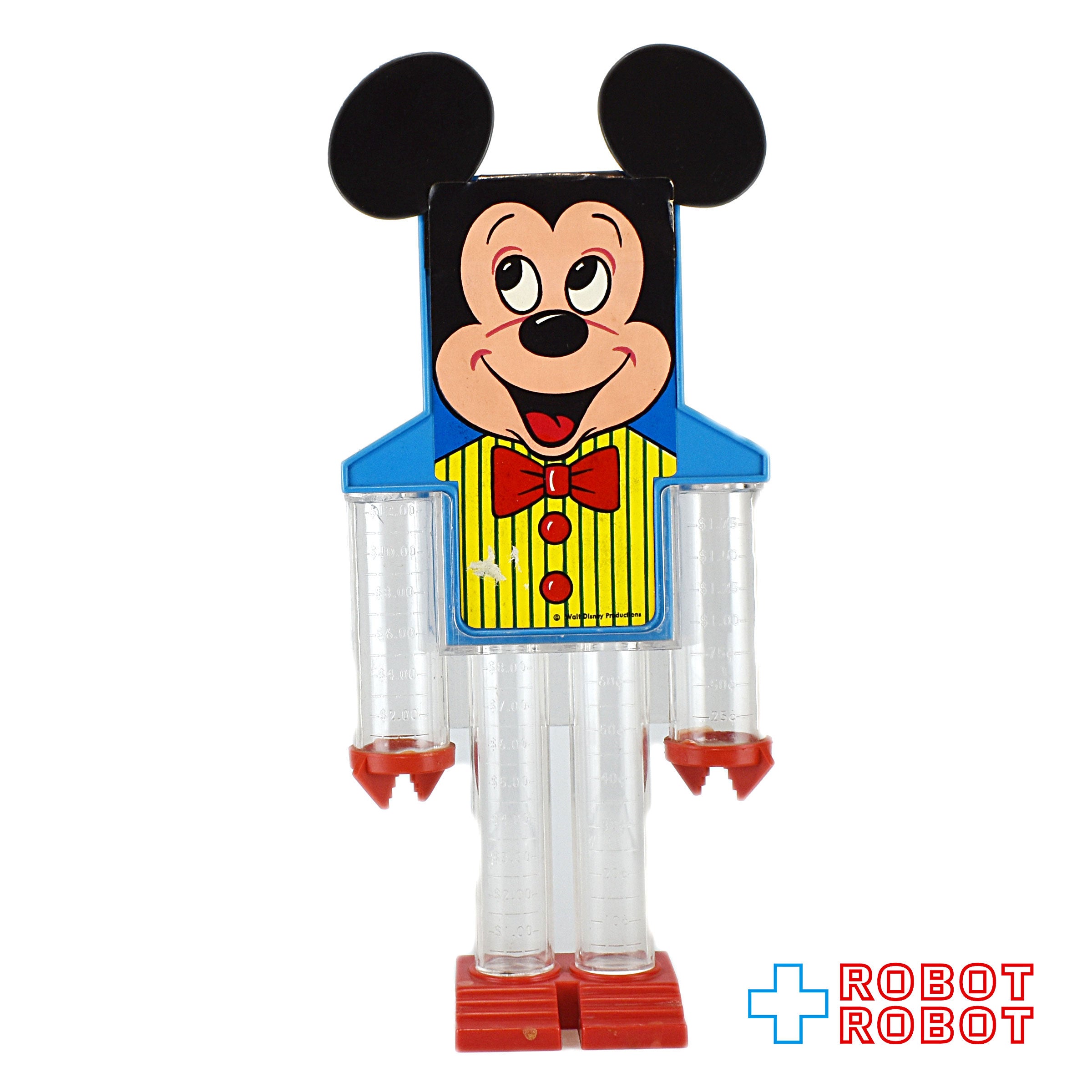 ディズニー ミッキーマウス コインカウンター プラスチック貯金箱 ウルヴァリン社 メイドインUSA 入荷写真