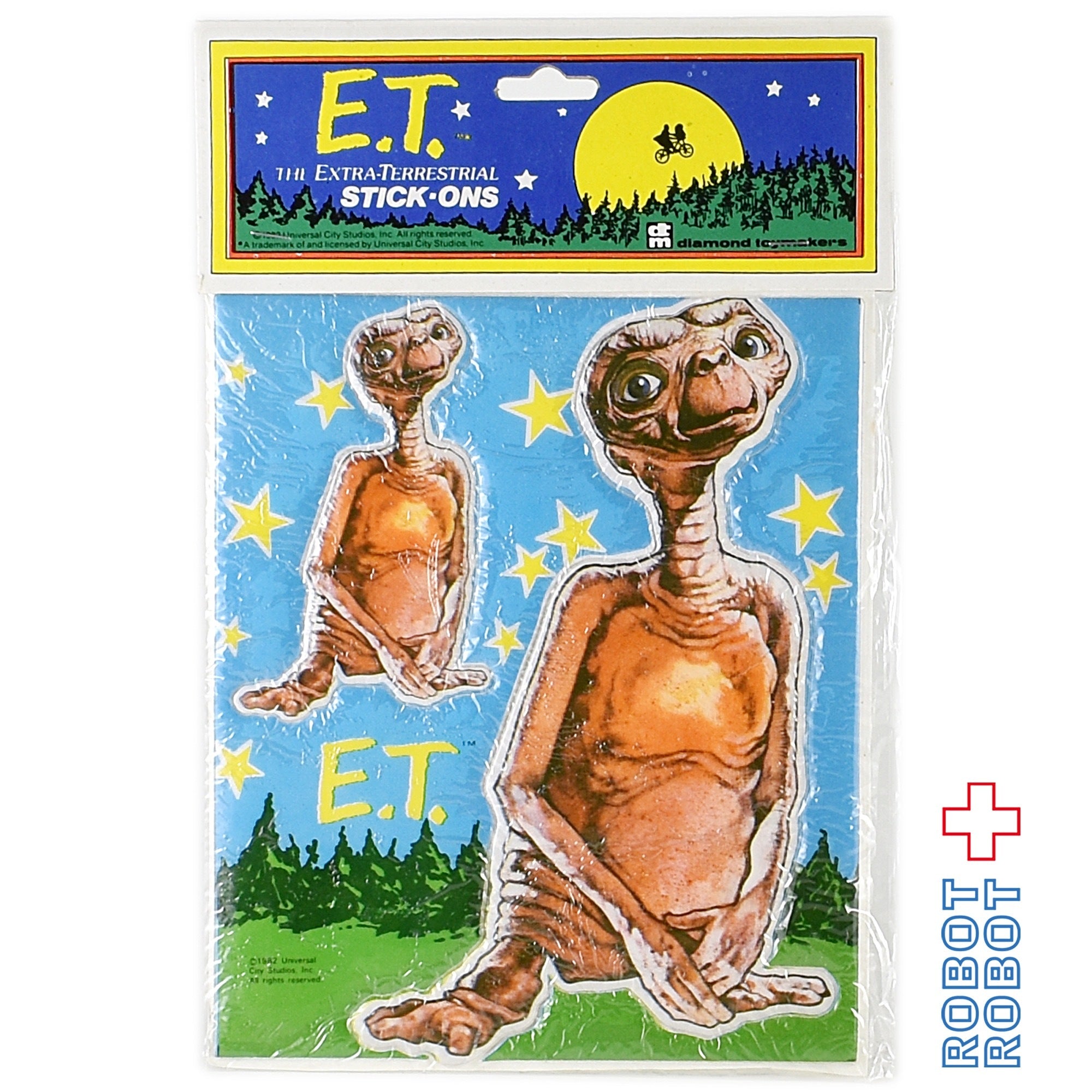 E.T. ステッカー 青空背景 入荷写真