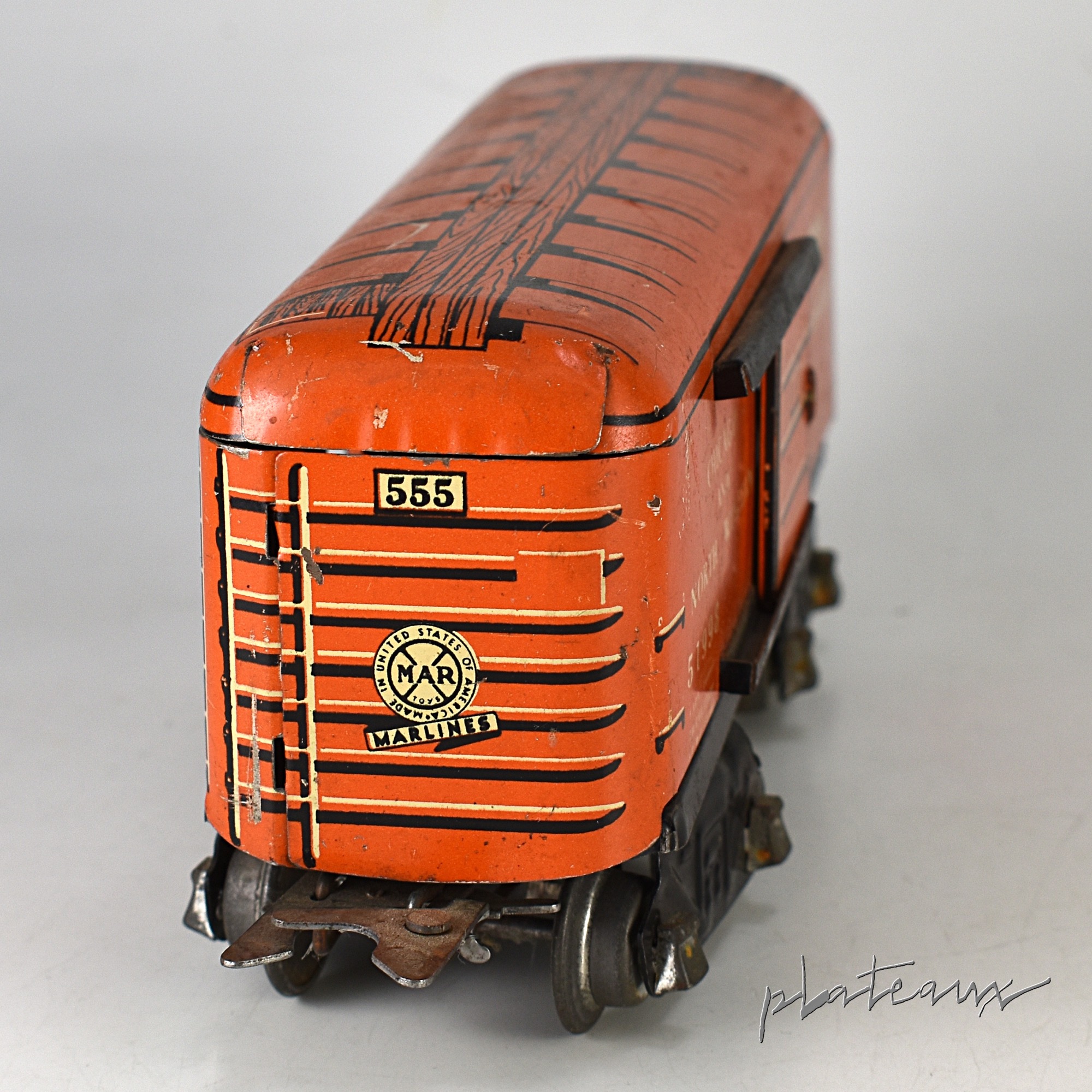 Marx 鉄道模型 CHICAGO AND NORTH WESTERN 51998 STREAMLINERS 貨車 入荷写真