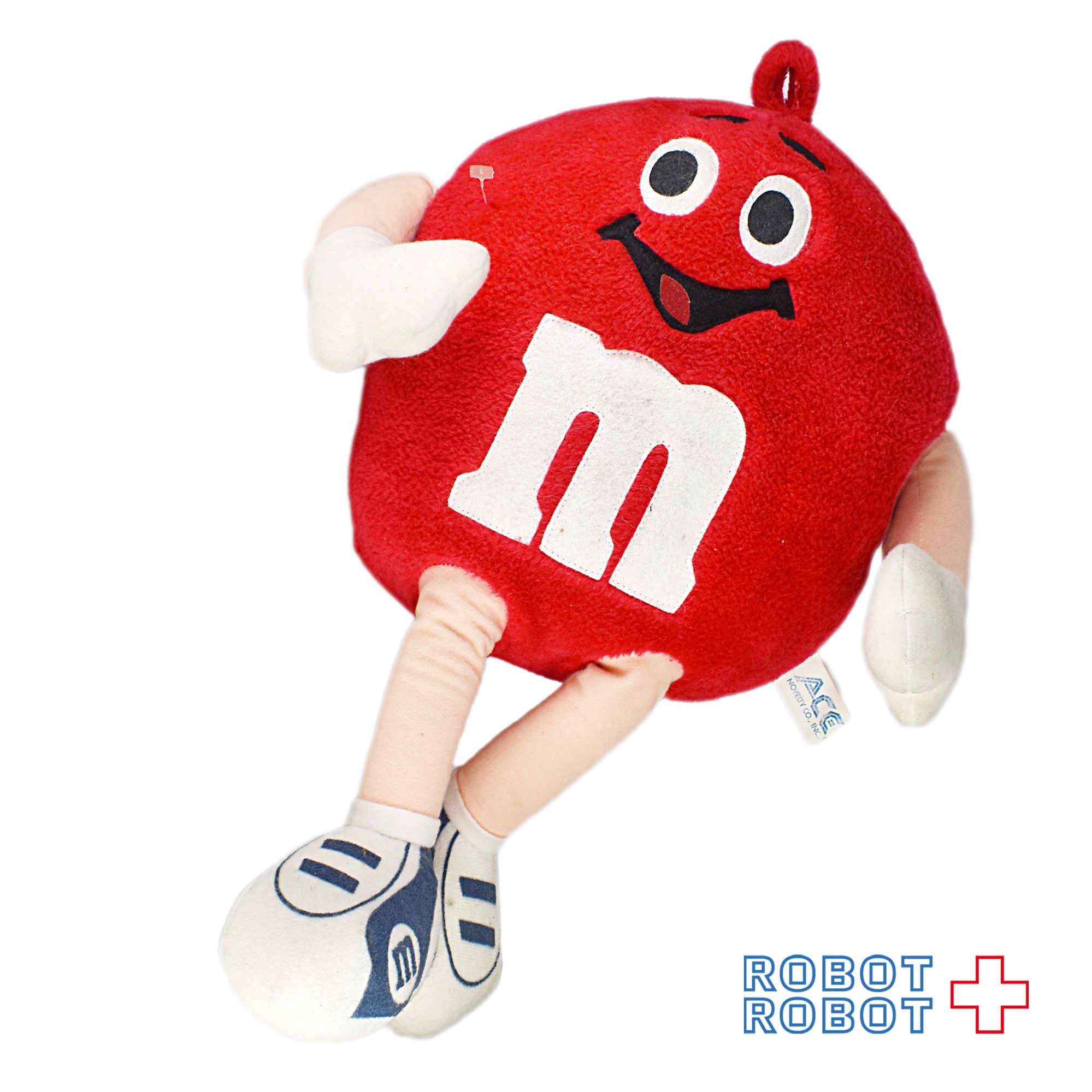 エースノベルティ M&M's ぬいぐるみ レッド エムアンドエムズ 企業物 入荷写真