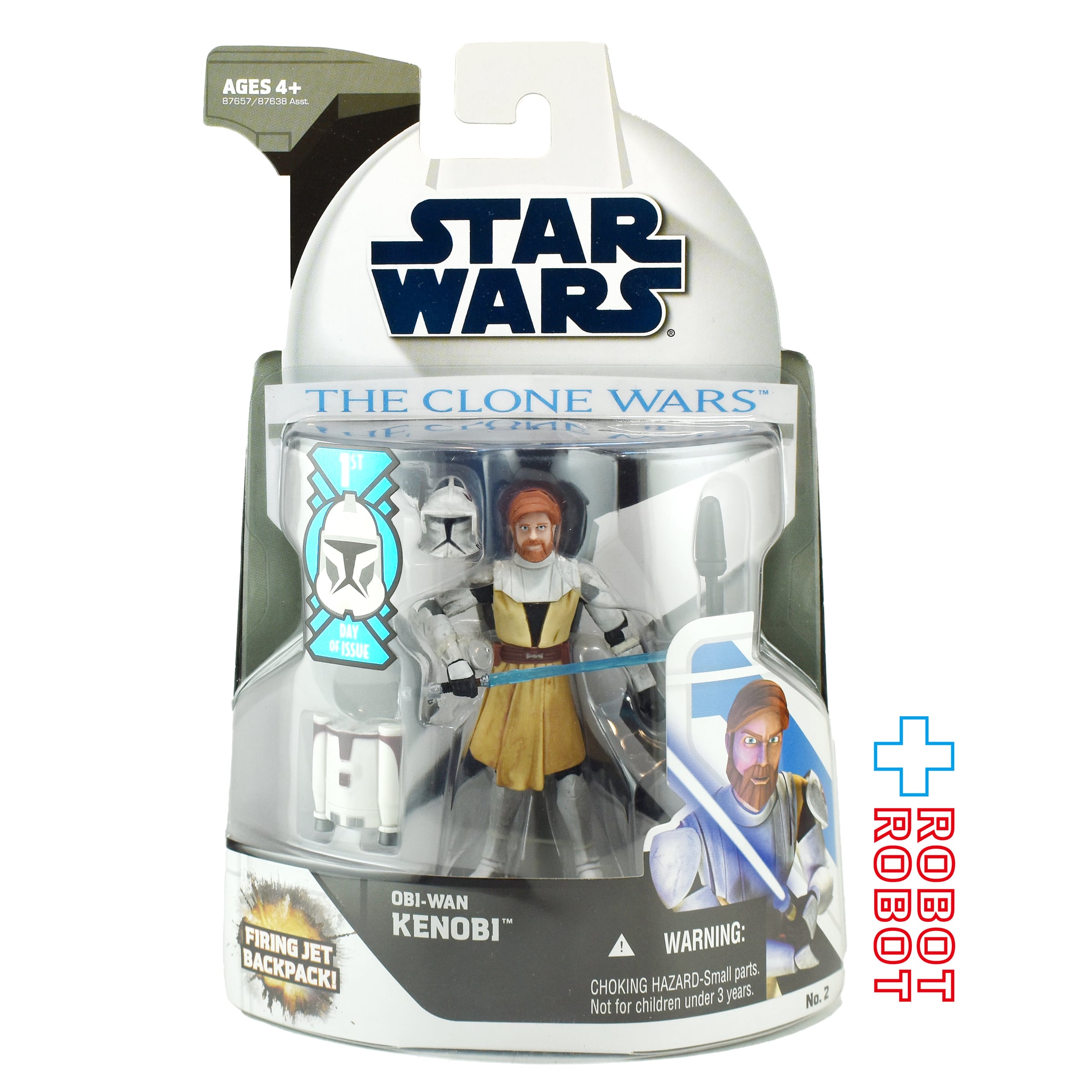 スター・ウォーズ CW2008 No02 オビ＝ワン・ケノービ クローン・ウォーズ 3.75インチ アクションフィギュア 未開封 入荷写真
