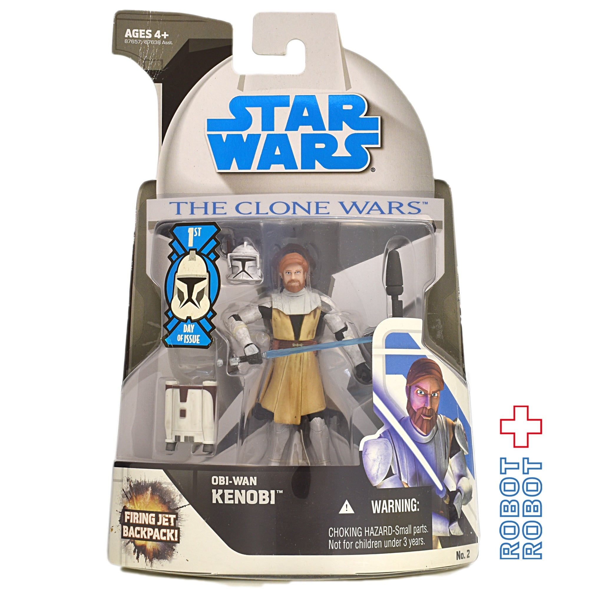 スター・ウォーズ CW2008 No02 オビ＝ワン・ケノービ クローン・ウォーズ 3.75インチ アクションフィギュア 未開封 入荷写真