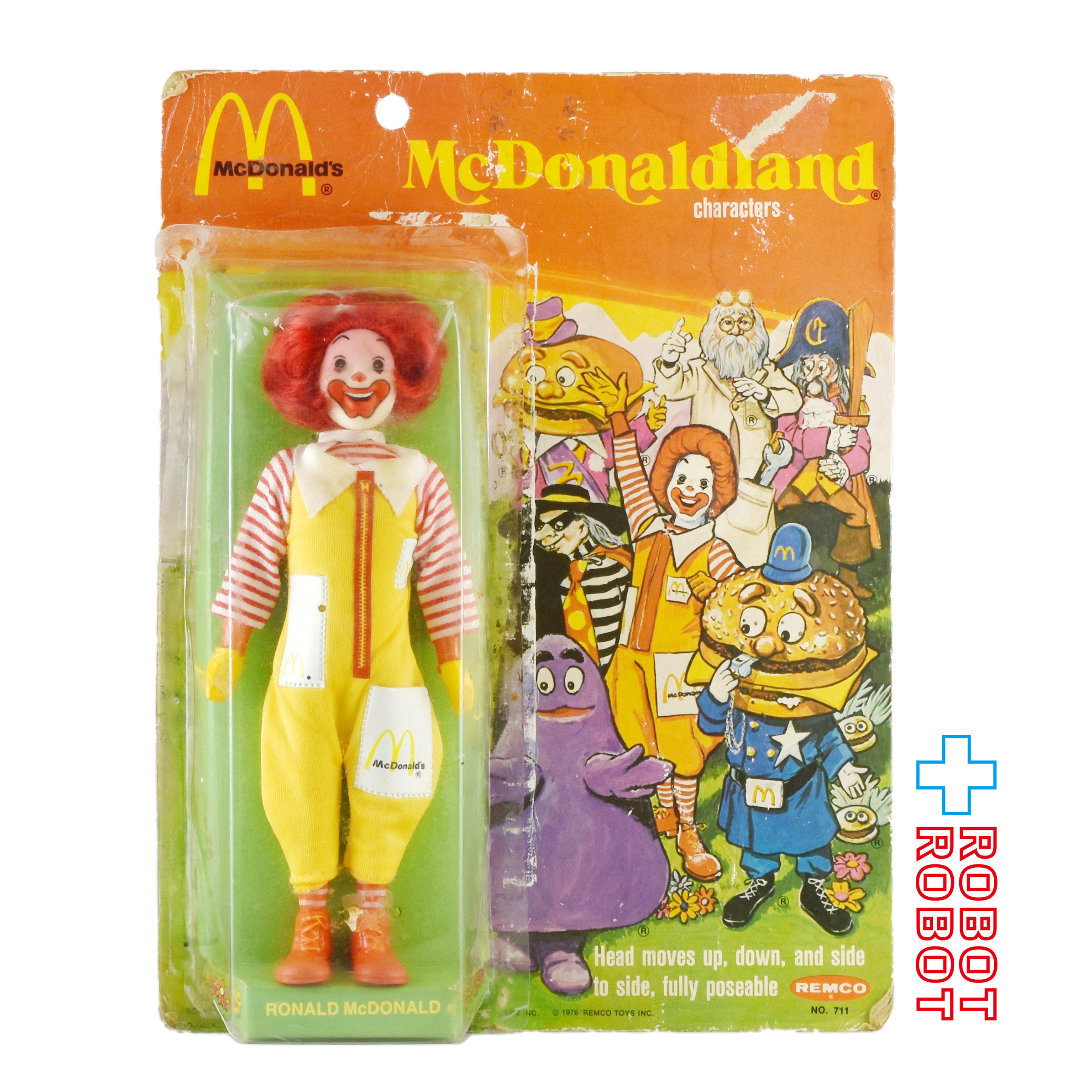 レムコ社 マクドナルドランド ロナルド フィギュア 開封品 企業物 入荷写真