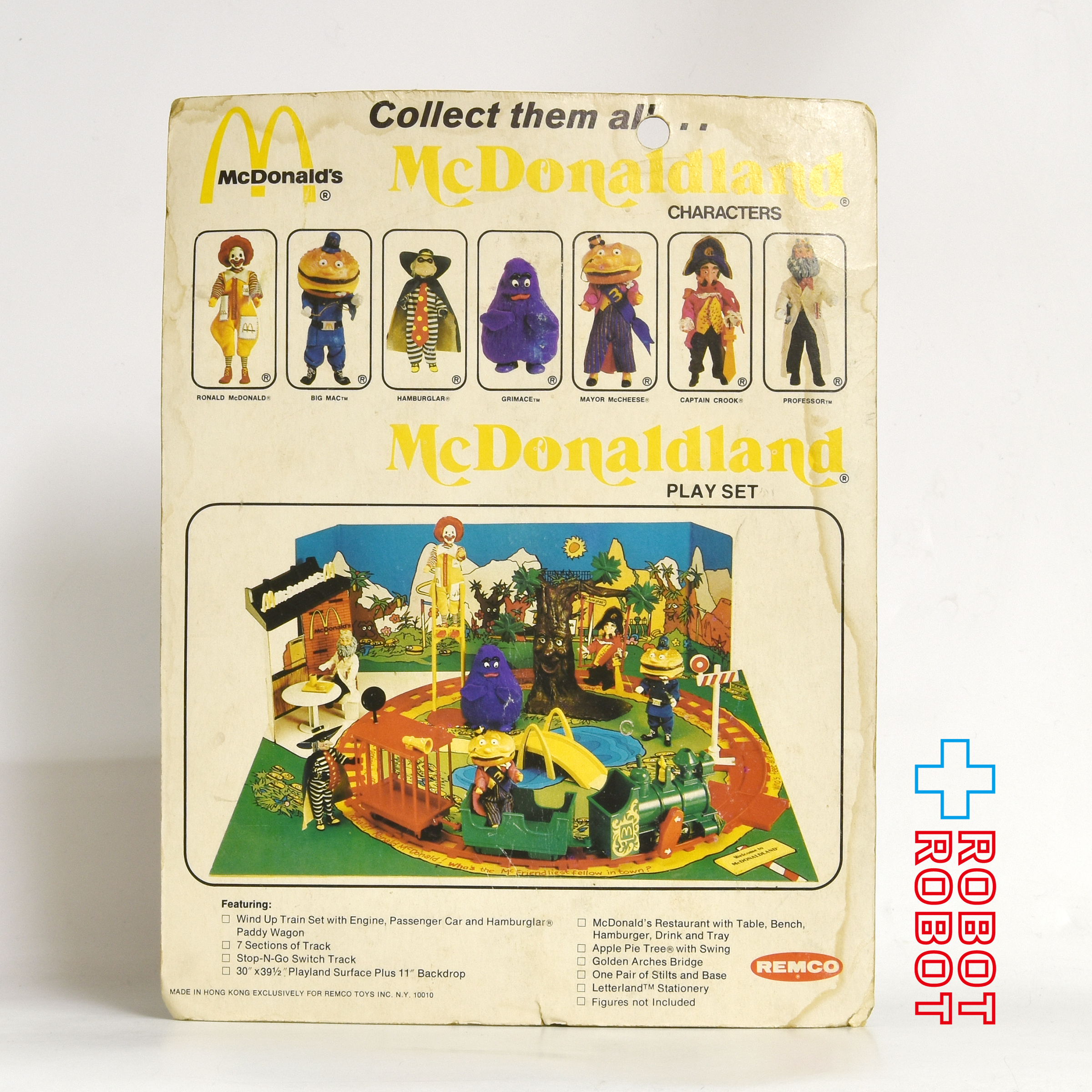 レムコ社 マクドナルドランド ロナルド フィギュア 開封品 企業物 入荷写真