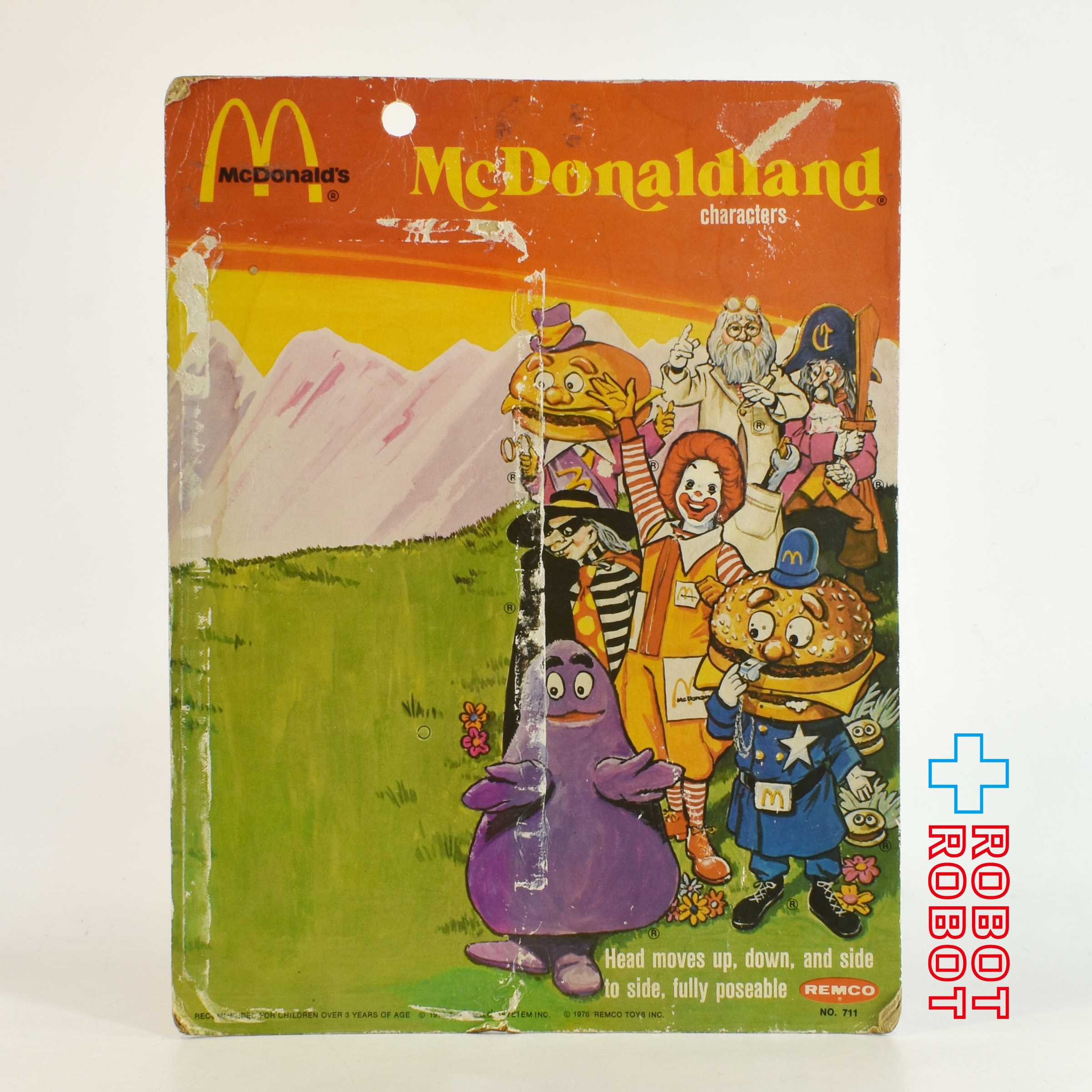 レムコ社 マクドナルドランド ロナルド フィギュア 開封品 企業物 入荷写真