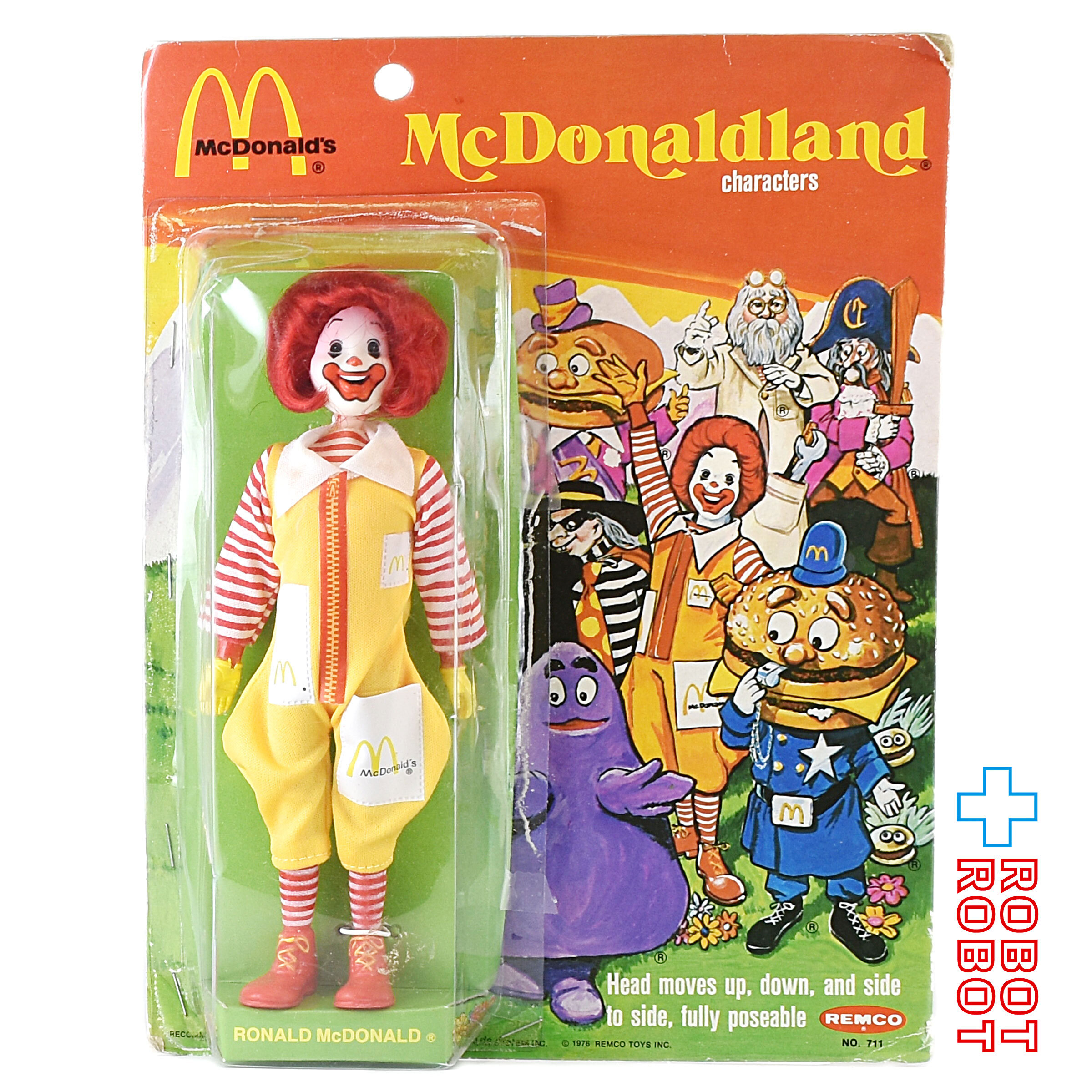 レムコ社 マクドナルドランド ロナルド フィギュア 開封品 企業物 入荷写真