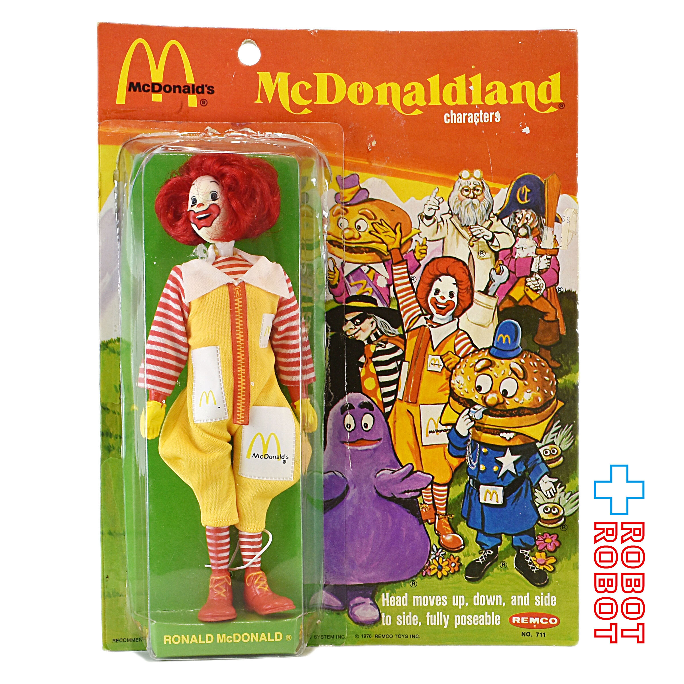 レムコ社 マクドナルドランド ロナルド フィギュア 開封品 企業物 入荷写真