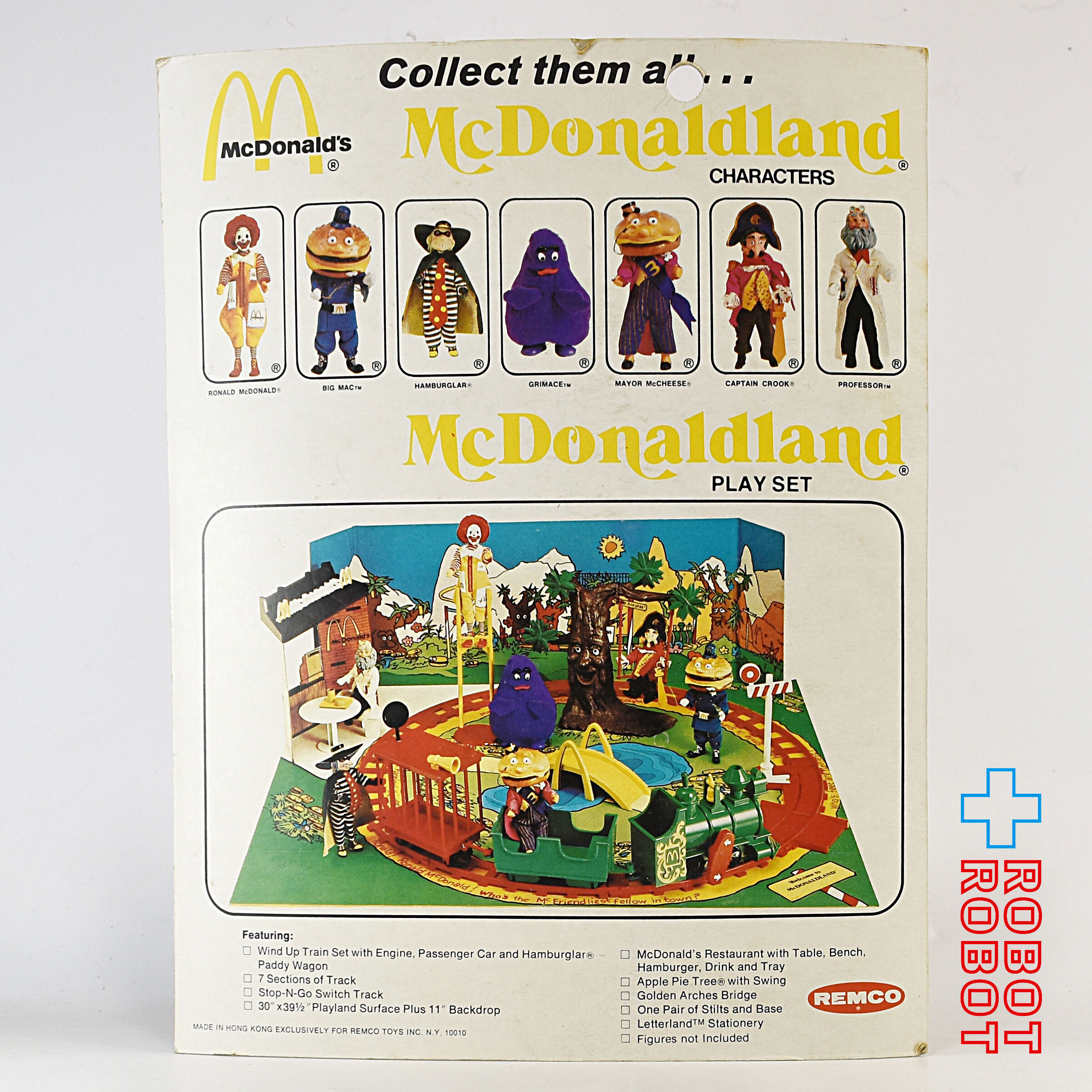 レムコ社 マクドナルドランド ロナルド フィギュア 開封品 企業物 入荷写真