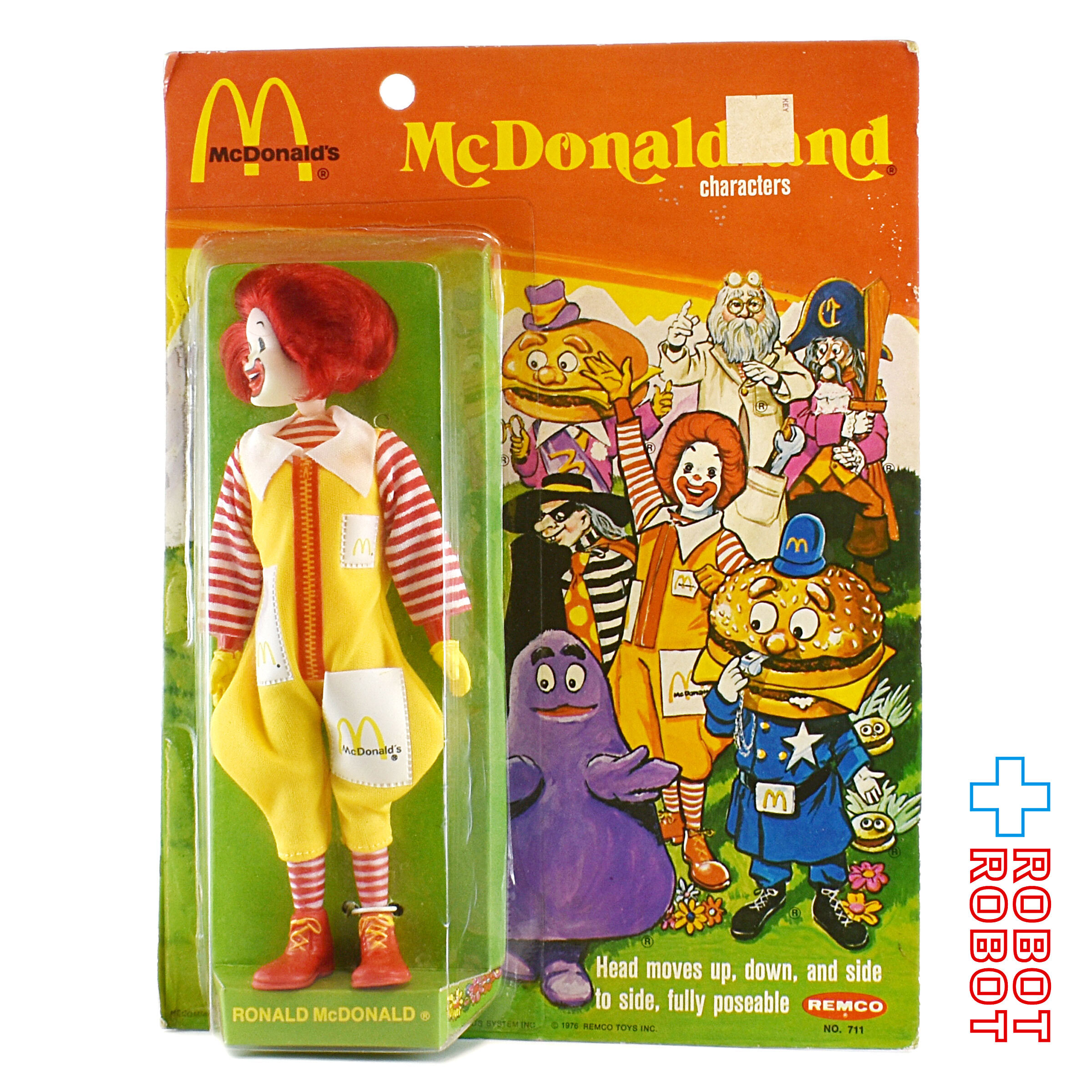 レムコ社 マクドナルドランド ロナルド フィギュア 開封品 企業物 入荷写真