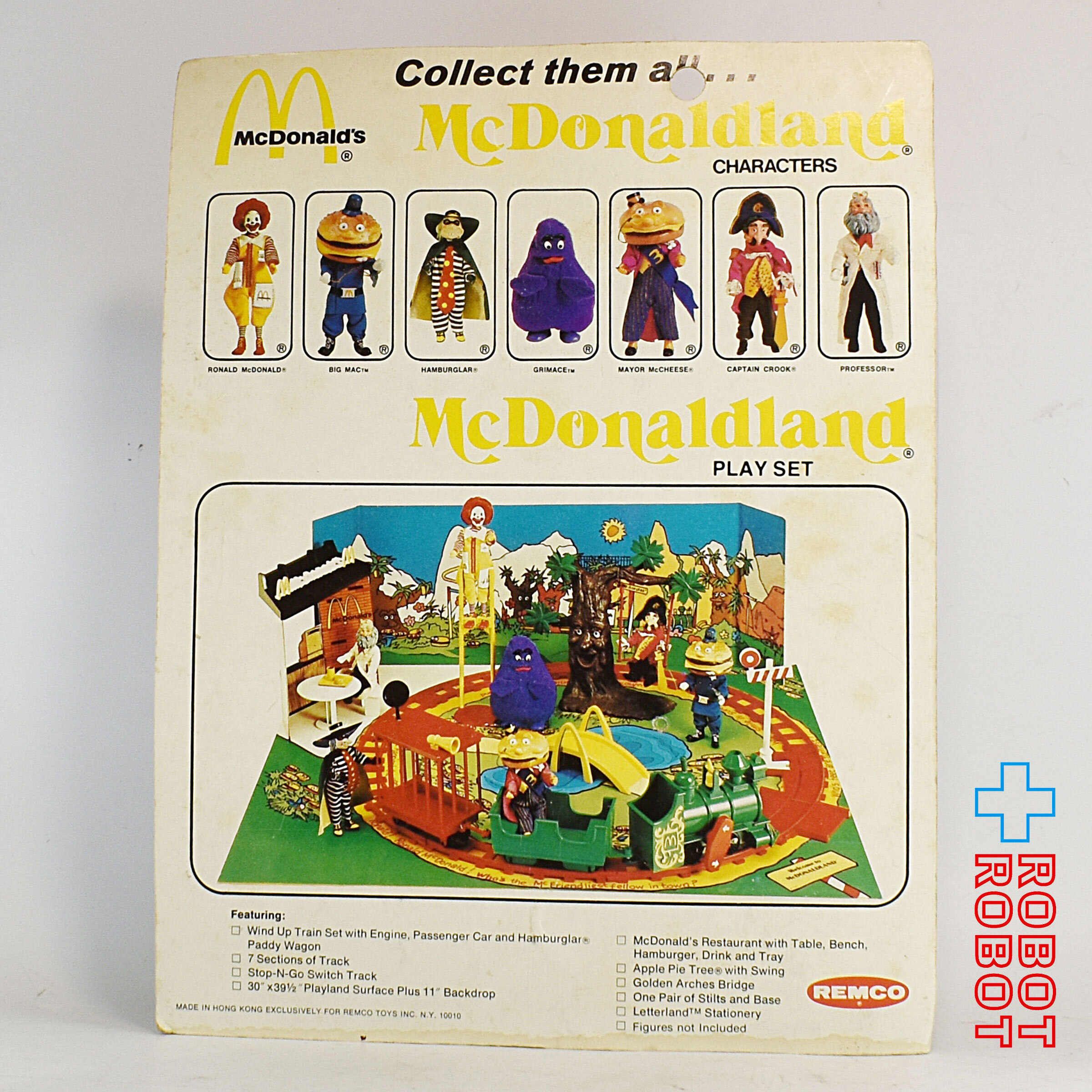レムコ社 マクドナルドランド ロナルド フィギュア 開封品 企業物 入荷写真
