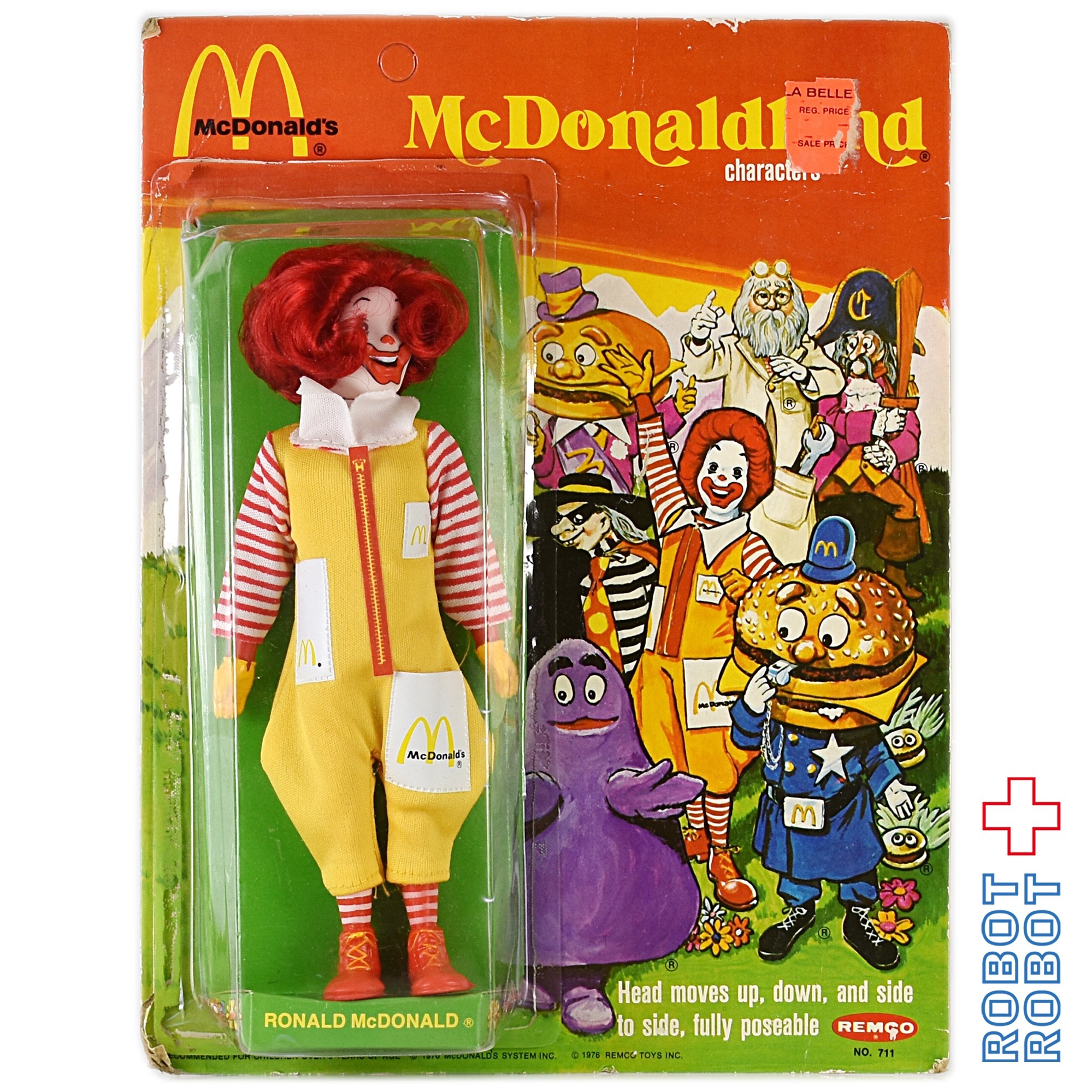 レムコ社 マクドナルドランド ロナルド フィギュア 開封品 企業物 入荷写真