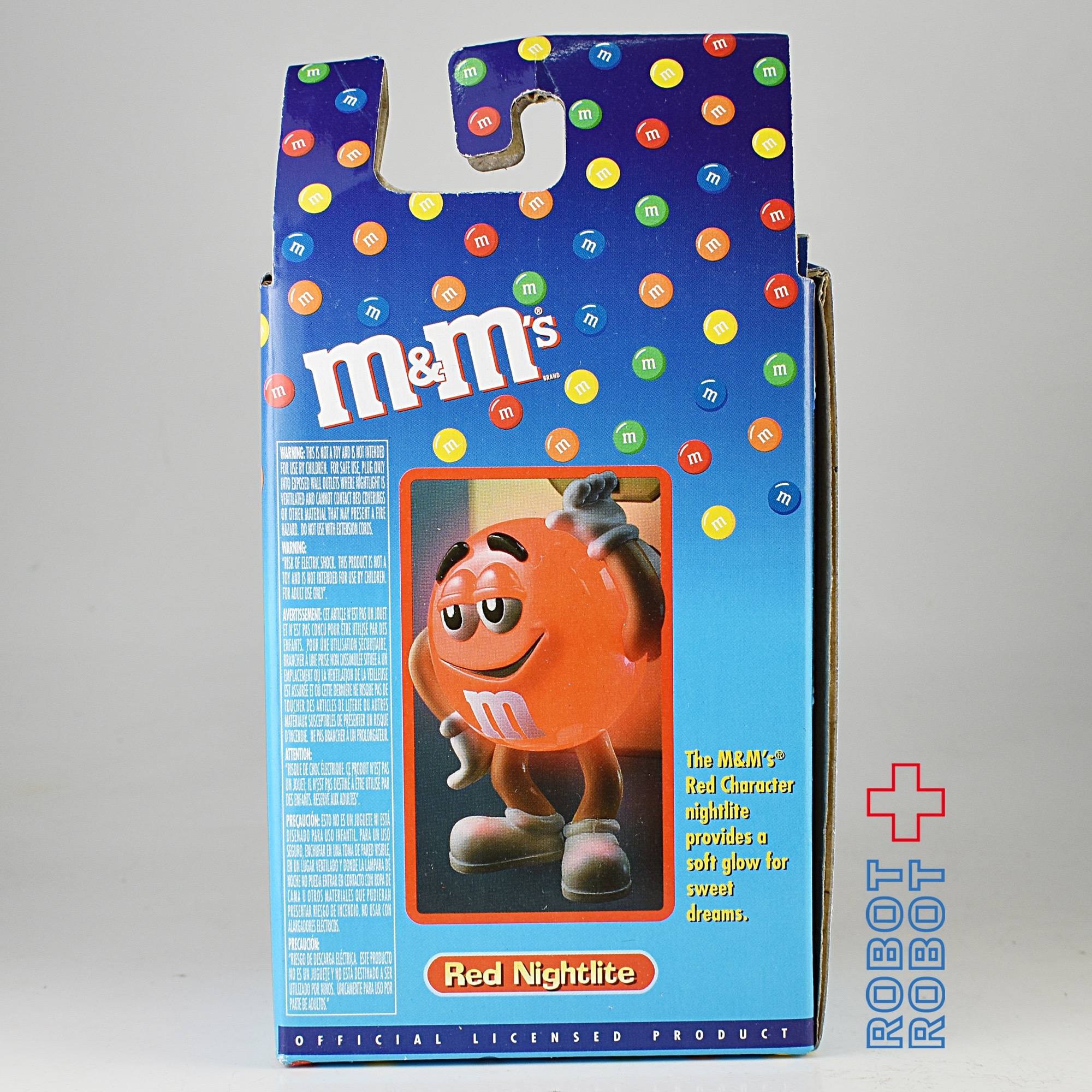 M&M's ナイトライト レッド エムアンドエムズ 箱入 企業物 入荷写真
