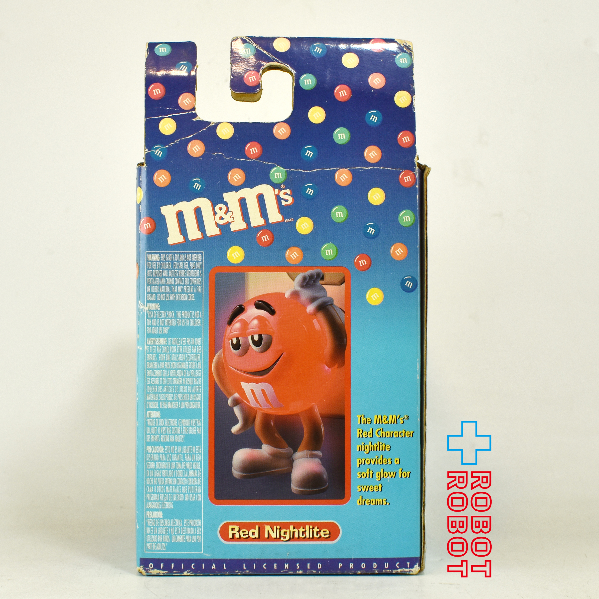 M&M's ナイトライト レッド エムアンドエムズ 箱入 企業物 入荷写真