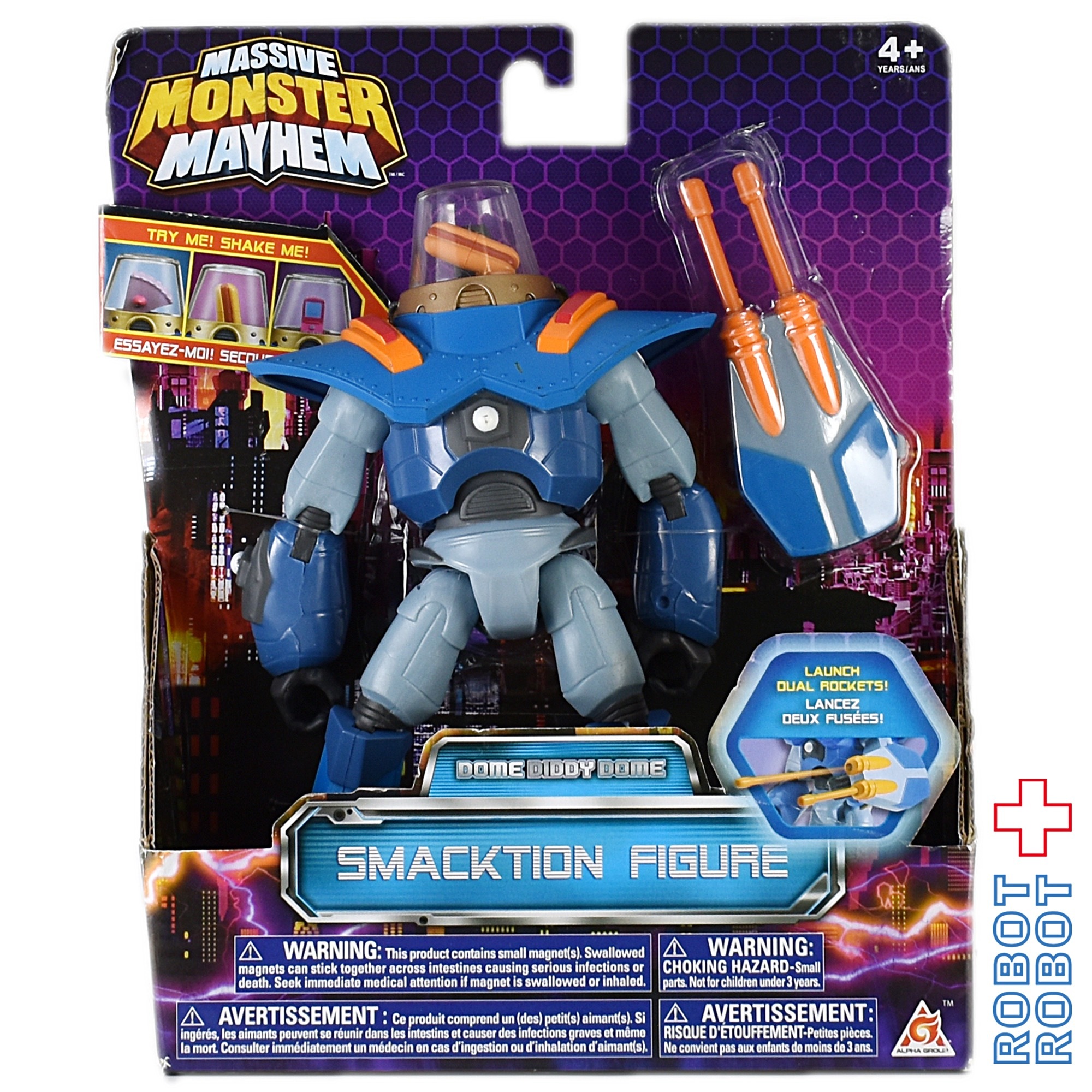 ニックトゥーンズ マッシブモンスターメイヘム ドームディディドーム アクションフィギュア 入荷写真