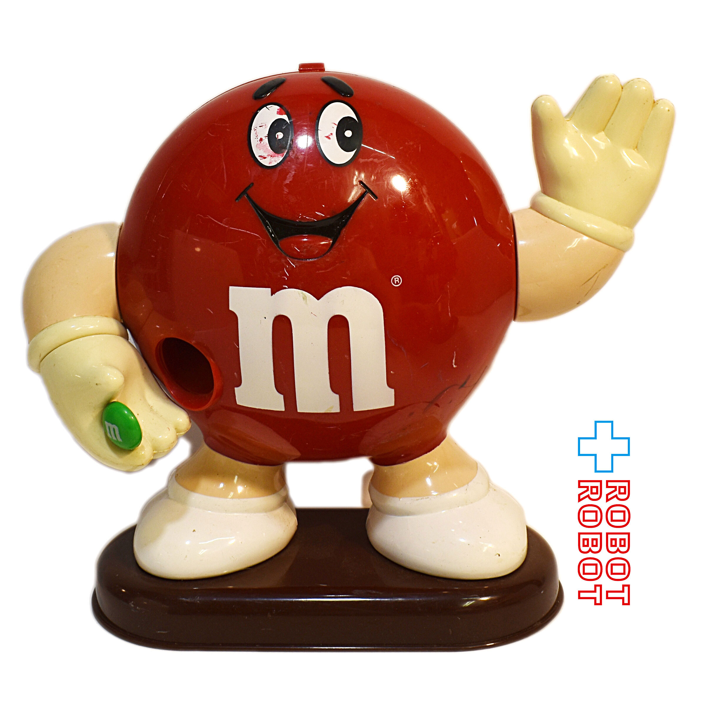 M&M's ディスペンサー レッド 21.5センチ 1992 ※難有り 企業物 入荷写真