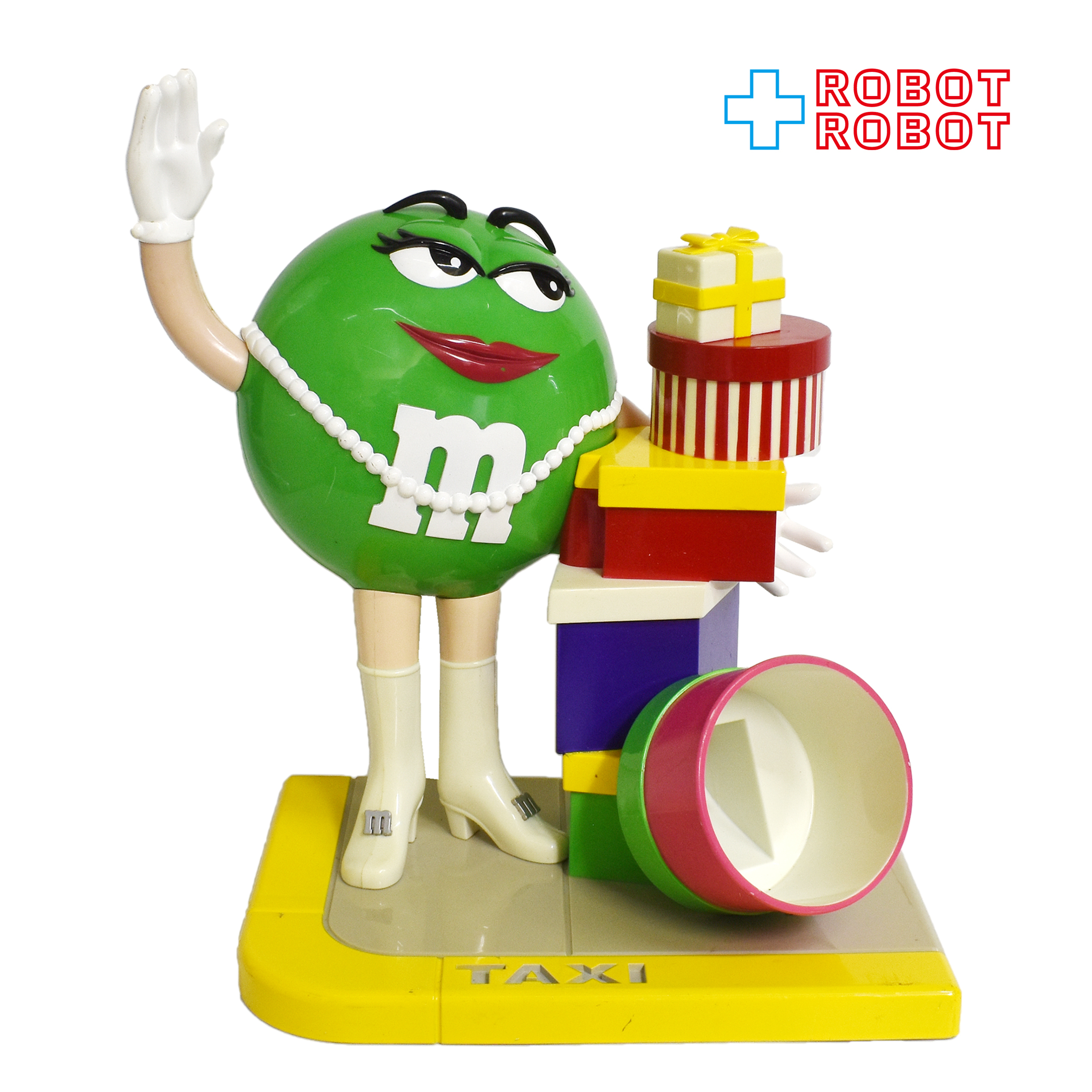 M&M's ディスペンサー ミスグリーン タクシー待ち エムアンドエムズ 企業物 入荷写真