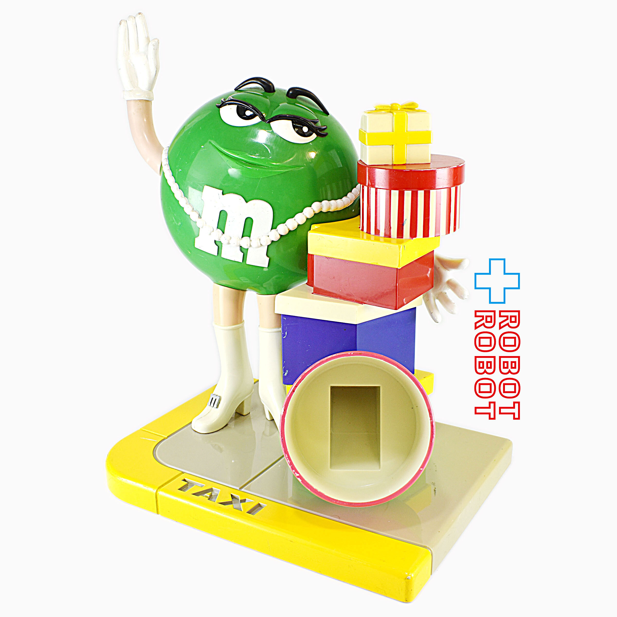 M&M's ディスペンサー ミスグリーン タクシー待ち エムアンドエムズ 企業物 入荷写真
