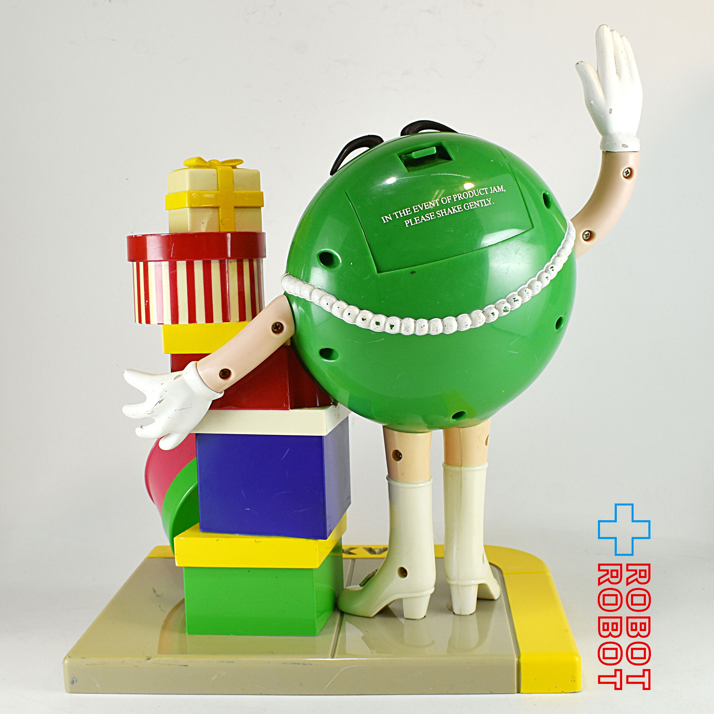 M&M's ディスペンサー ミスグリーン タクシー待ち エムアンドエムズ 企業物 入荷写真