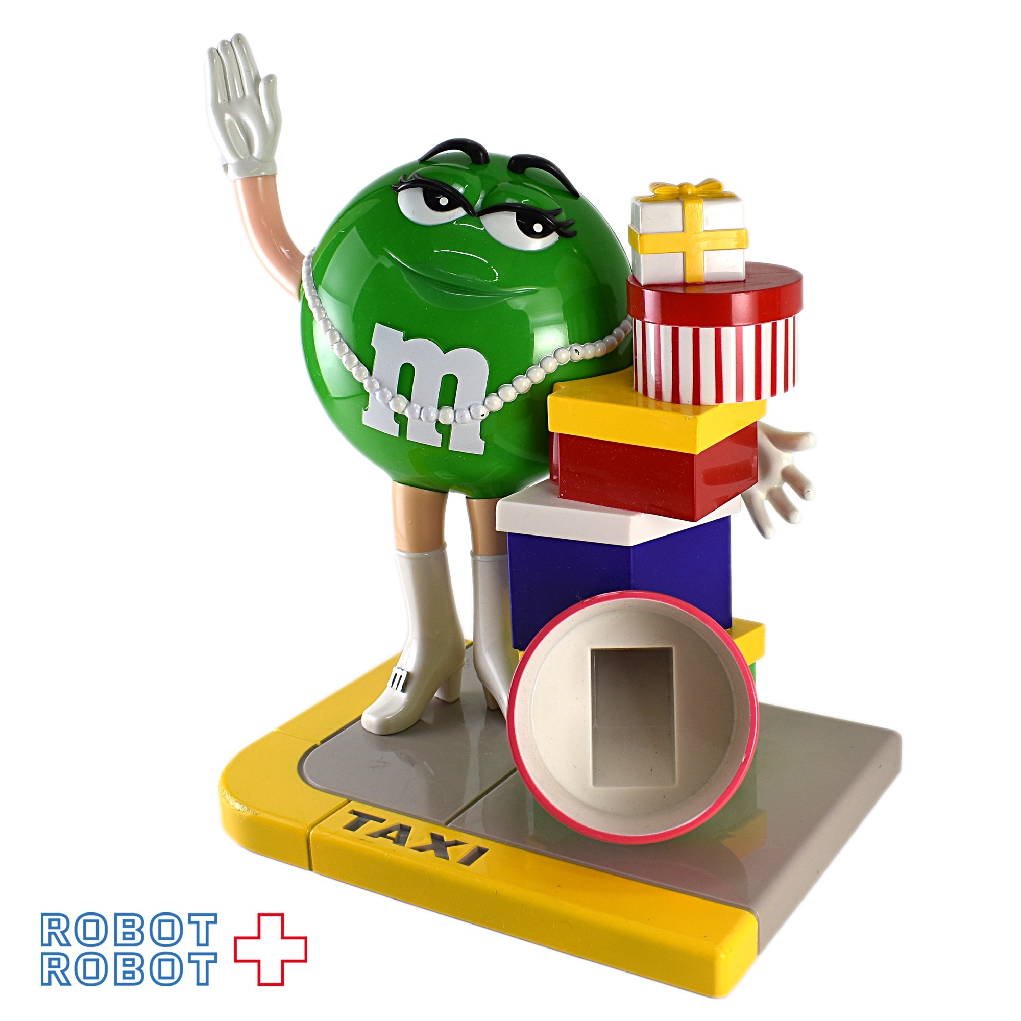 M&M's ディスペンサー ミスグリーン タクシー待ち エムアンドエムズ 企業物 入荷写真