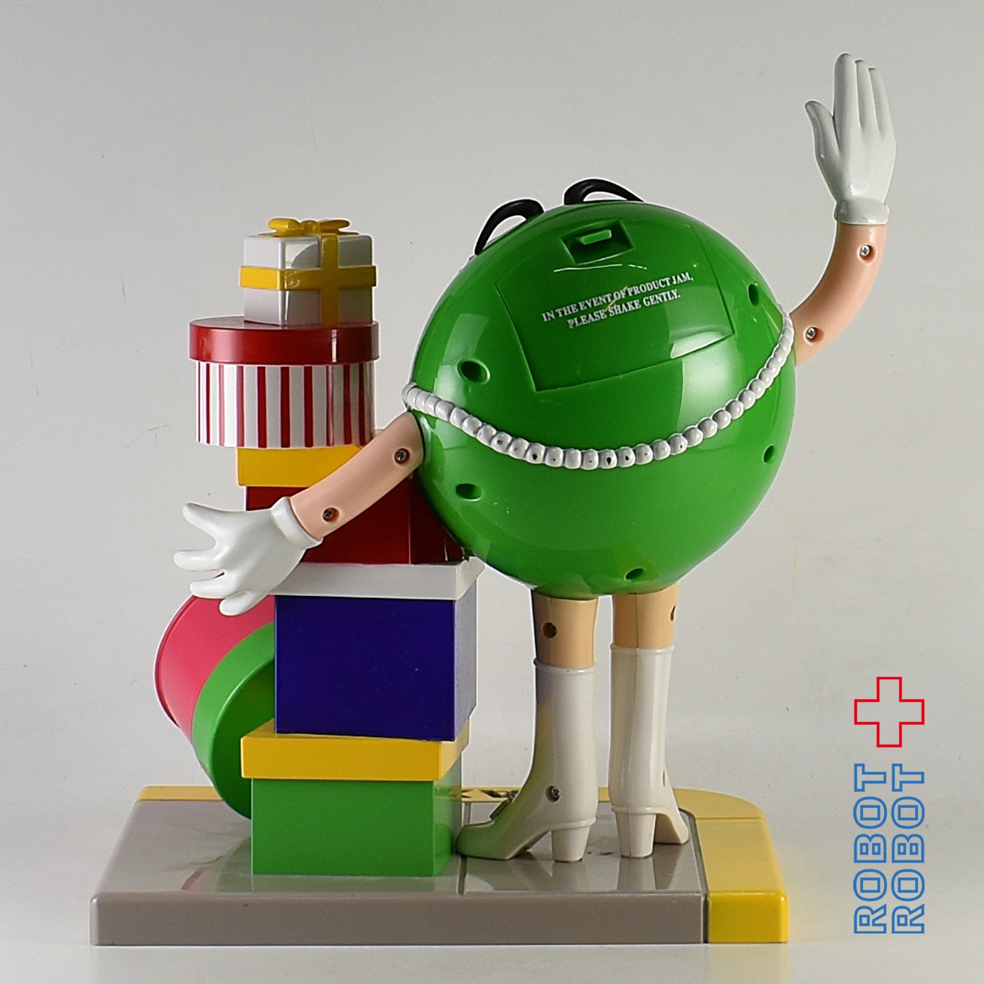 M&M's ディスペンサー ミスグリーン タクシー待ち エムアンドエムズ 企業物 入荷写真