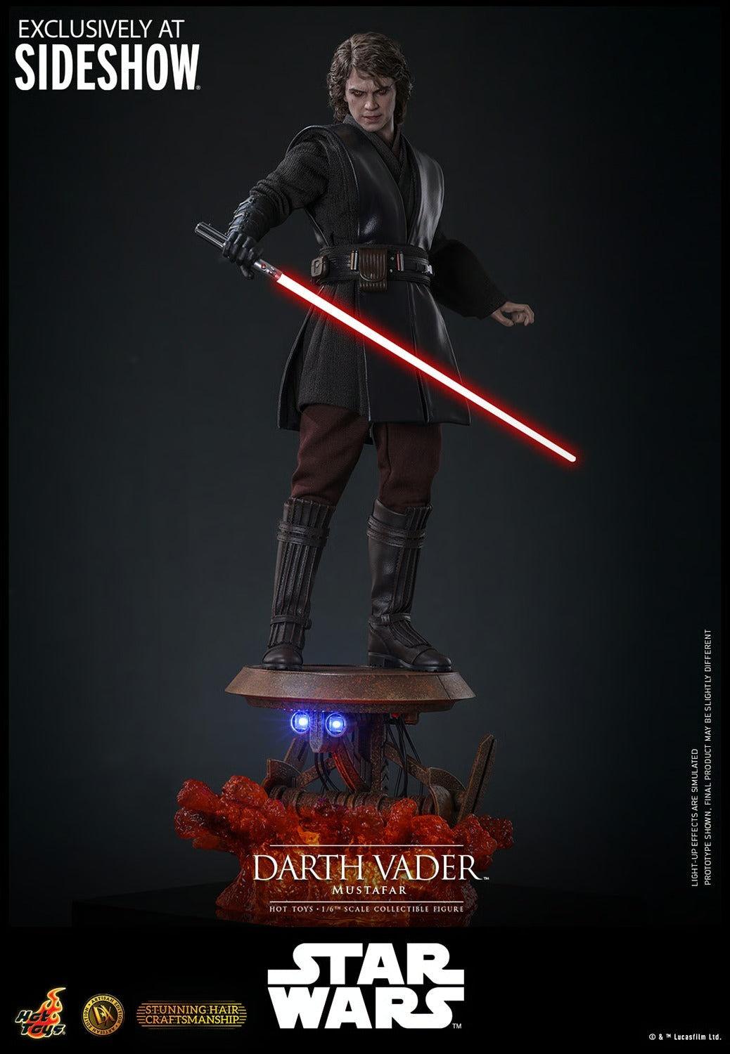 サイドショウ スター・ウォーズ ダース・ベイダー 1/6スケールフィギュア 入荷写真