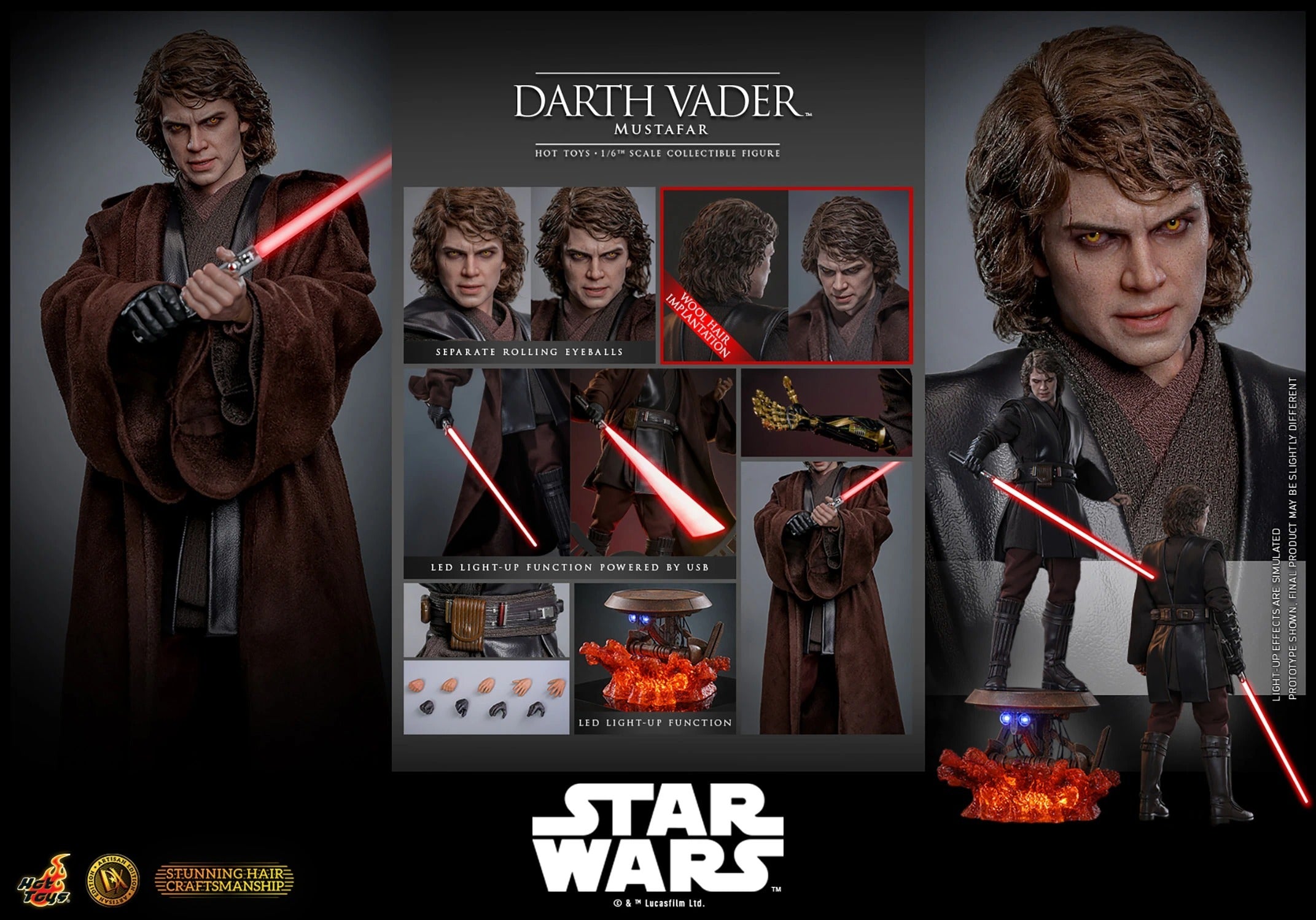 サイドショウ スター・ウォーズ ダース・ベイダー 1/6スケールフィギュア 入荷写真