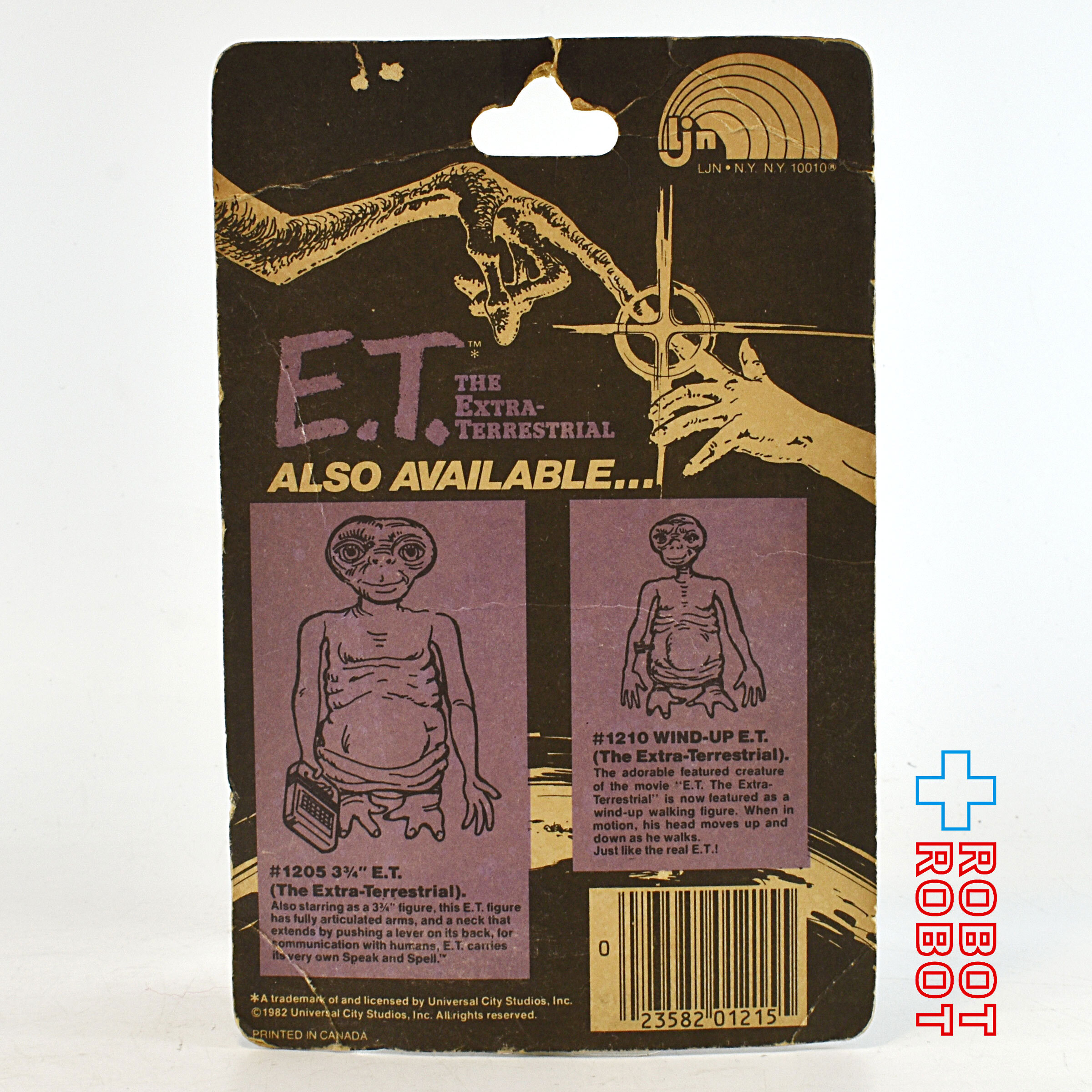 LJN E.T. PVCフィギュア #1219 スピーク＆スペル 未開封 入荷写真