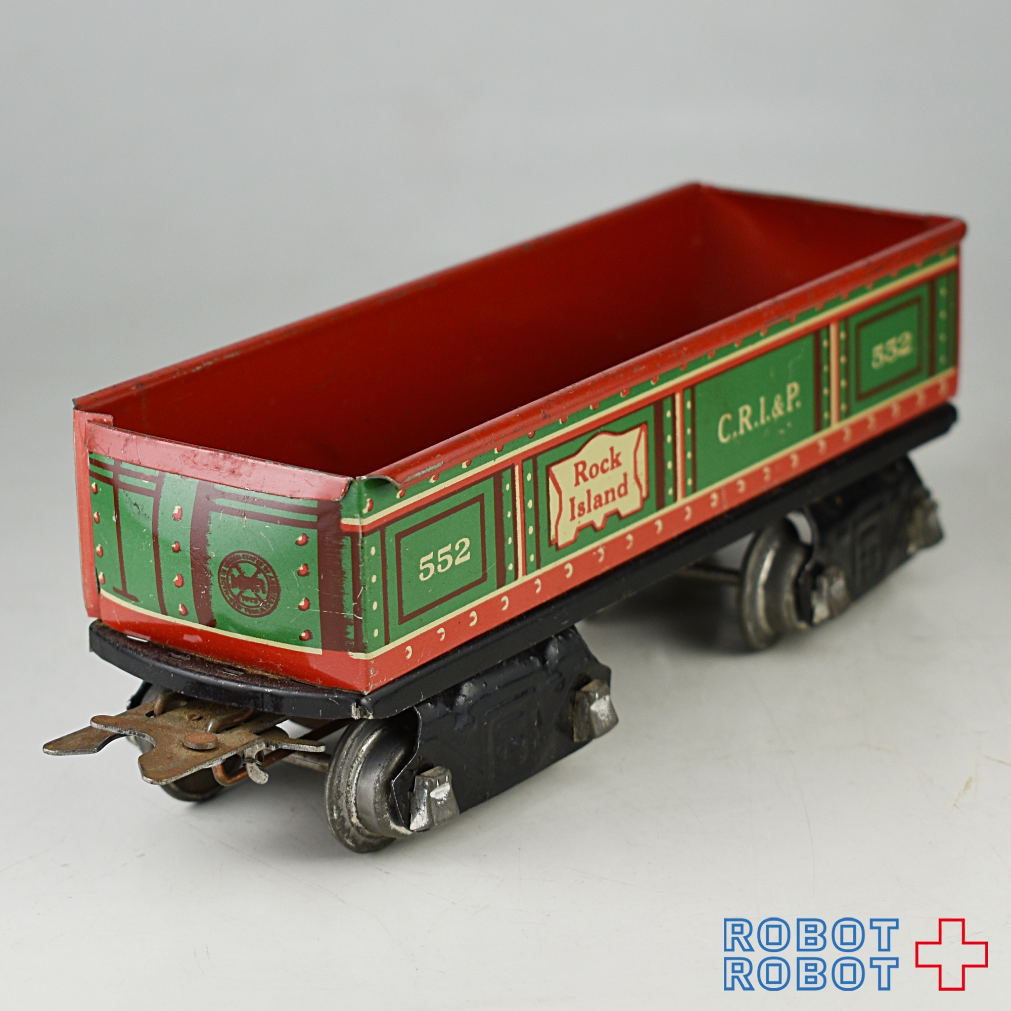 MARX ブリキ トレイン Oゲージ 貨車 ロックアイランド552 C.R.I.&P. A 入荷写真