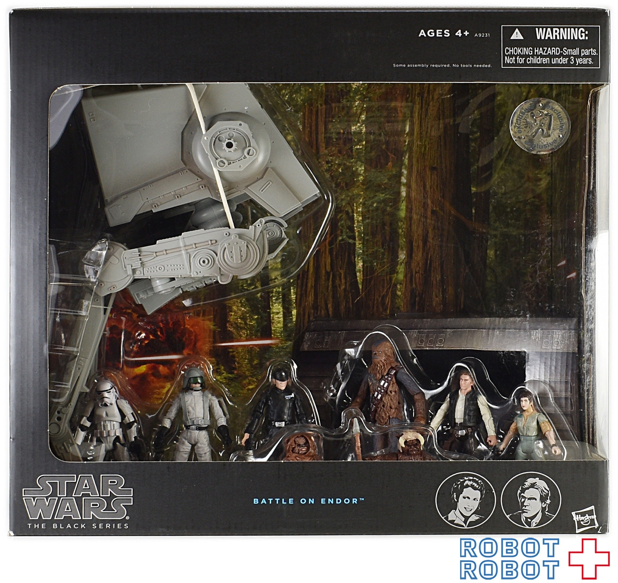 ハズブロ スター・ウォーズ ブラックシリーズ バトル・オン・エンドア トイザらス限定 入荷写真