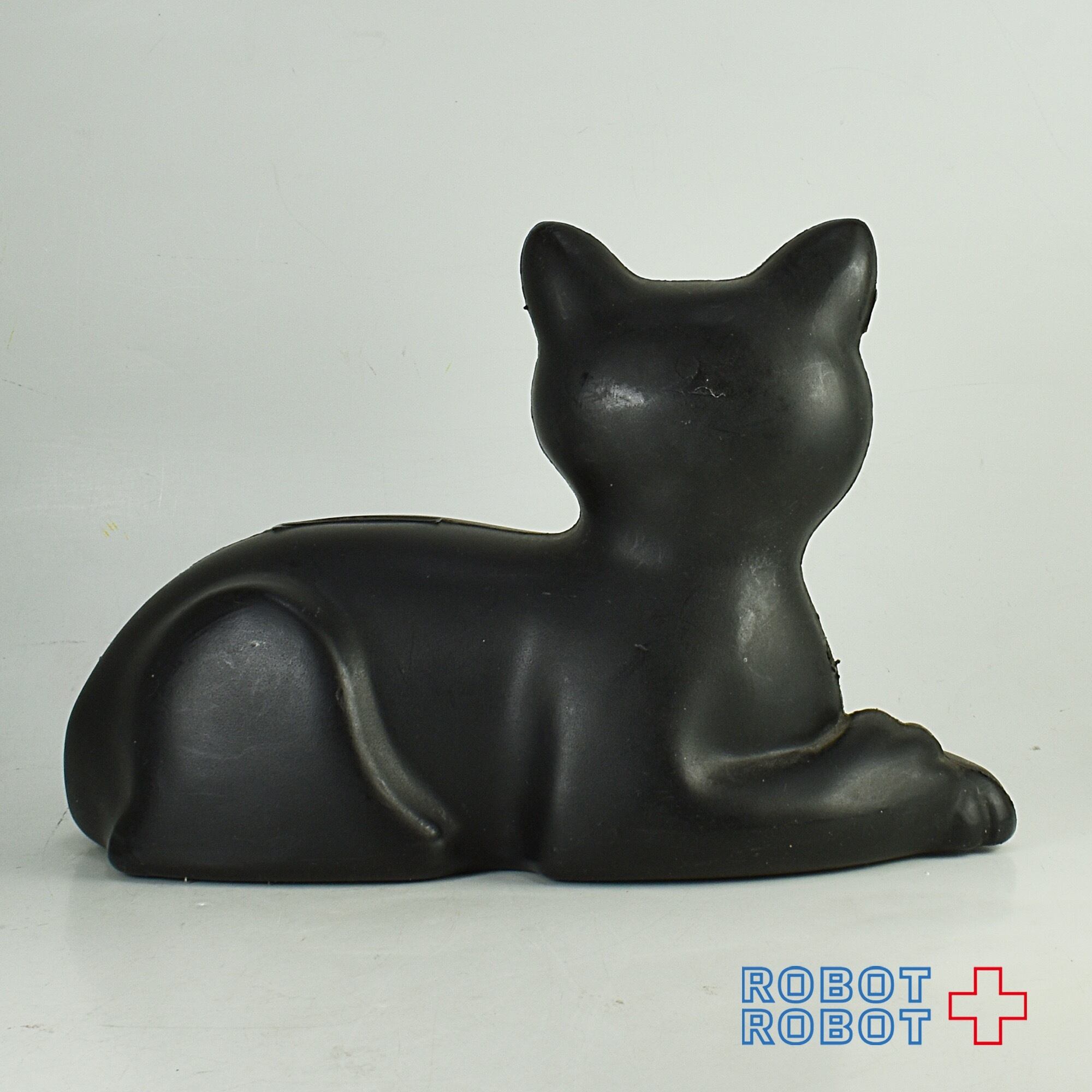 ユニオン・カーバイド エバーレディーバッテリー 黒猫 プラスチック 貯金箱 企業物