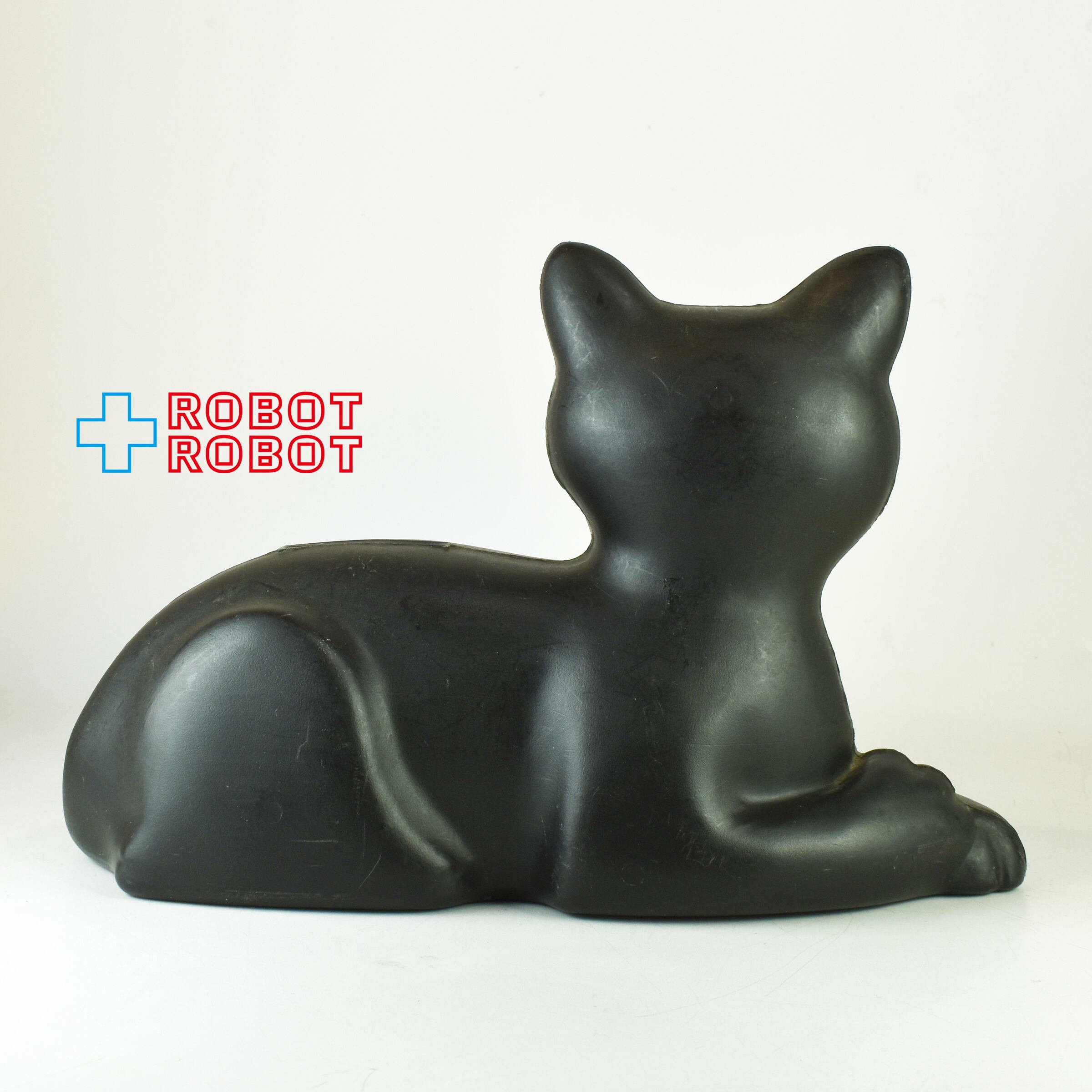 ユニオン・カーバイド エバーレディーバッテリー 黒猫 プラスチック 貯金箱 企業物