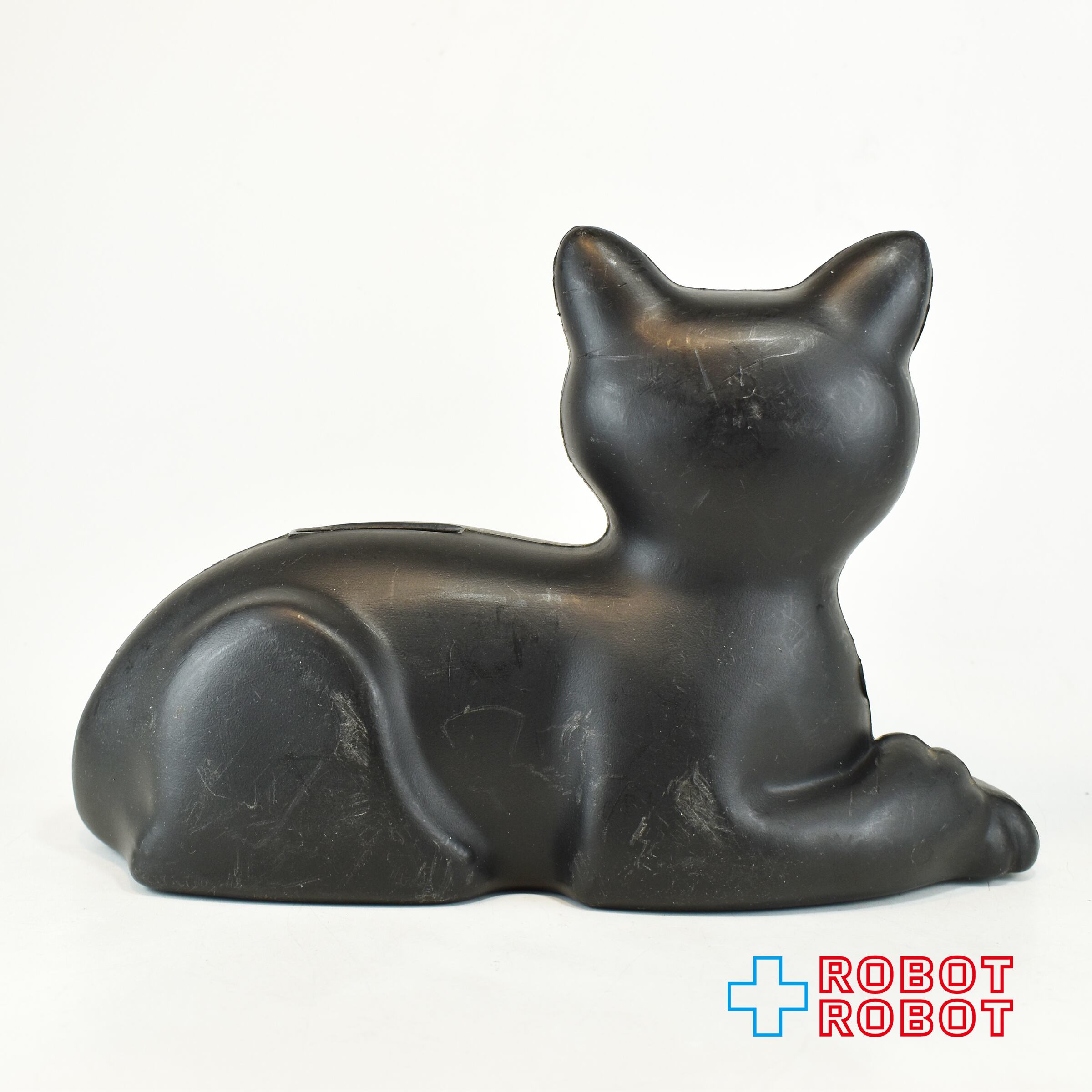 ユニオン・カーバイド エバーレディーバッテリー 黒猫 プラスチック 貯金箱 企業物
