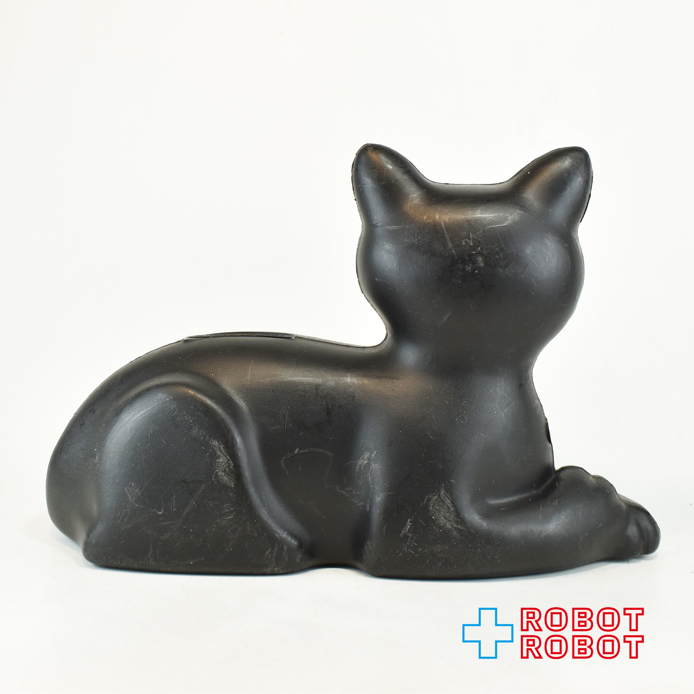 ユニオン・カーバイド エバーレディーバッテリー 黒猫 プラスチック 貯金箱 企業物
