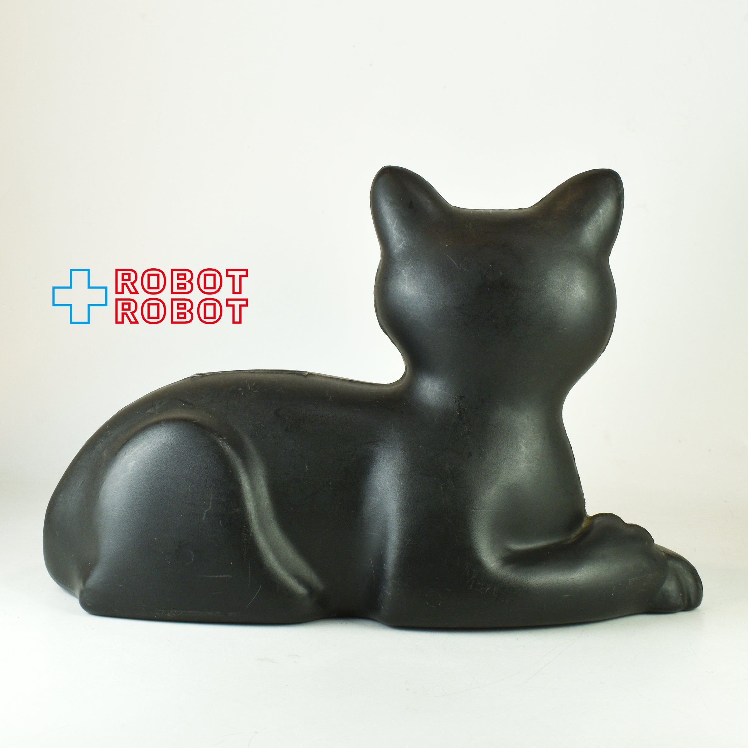 ユニオン・カーバイド エバーレディーバッテリー 黒猫 プラスチック 貯金箱 企業物
