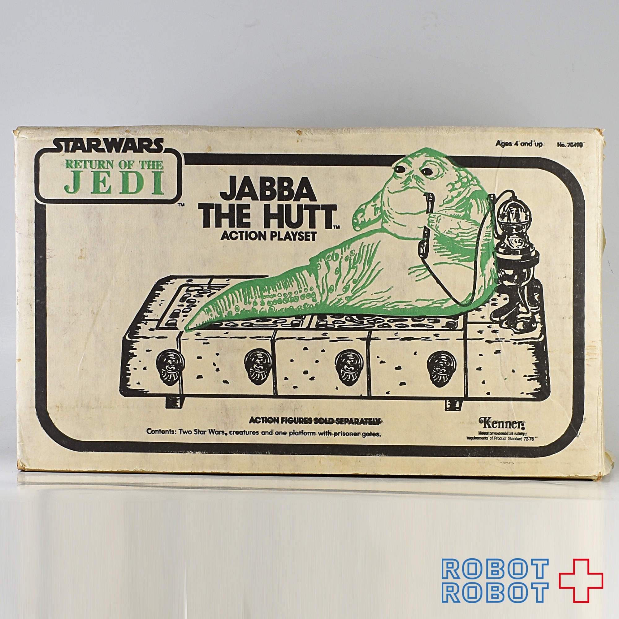 オールドケナー ROTJ ジャバ・ザ・ハット アクションプレイセット 白箱入 入荷写真
