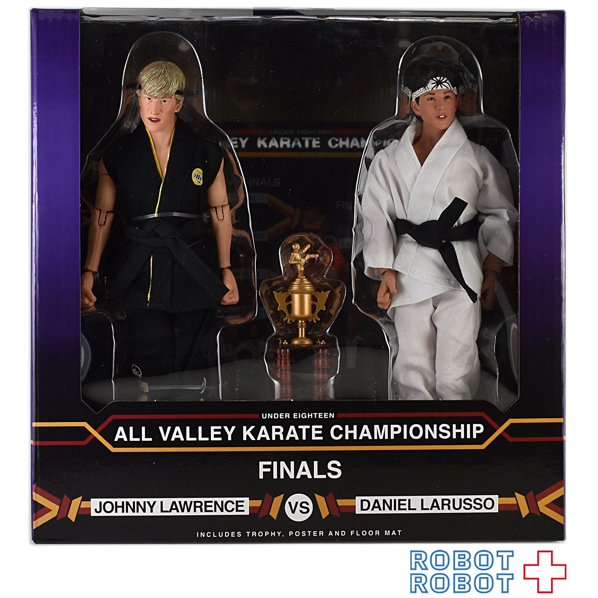 NECA ベストキッド ( カラテキッド ) ダニエル VS ジョニー トーナメント 8インチ アクションフィギュア 入荷写真