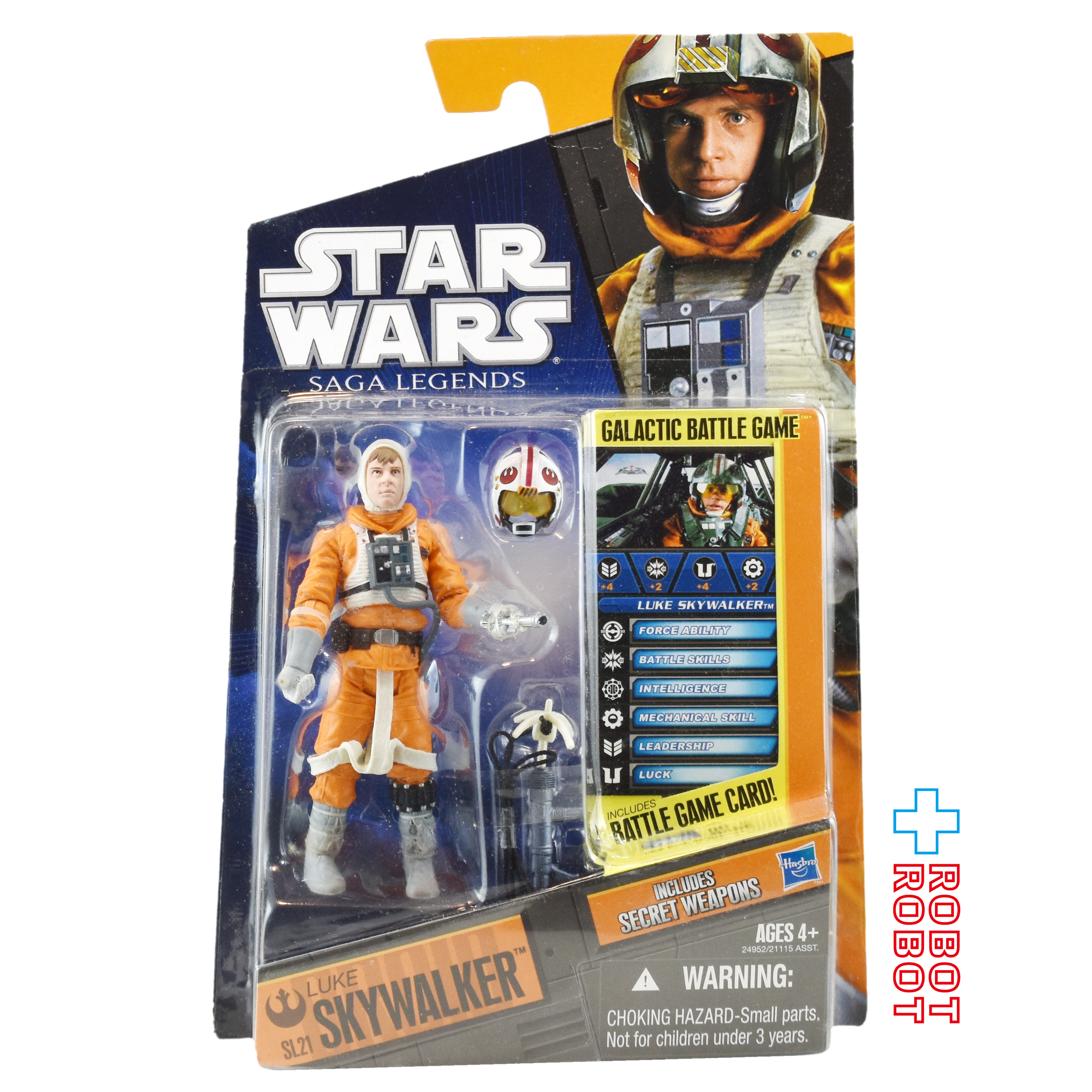 スター・ウォーズ SL2010 SL21 ルーク・スカイウォーカー スノースピーダーパイロット サーガ・レジェンズ 3.75インチ アクションフィギュア 未開封 US版 入荷写真